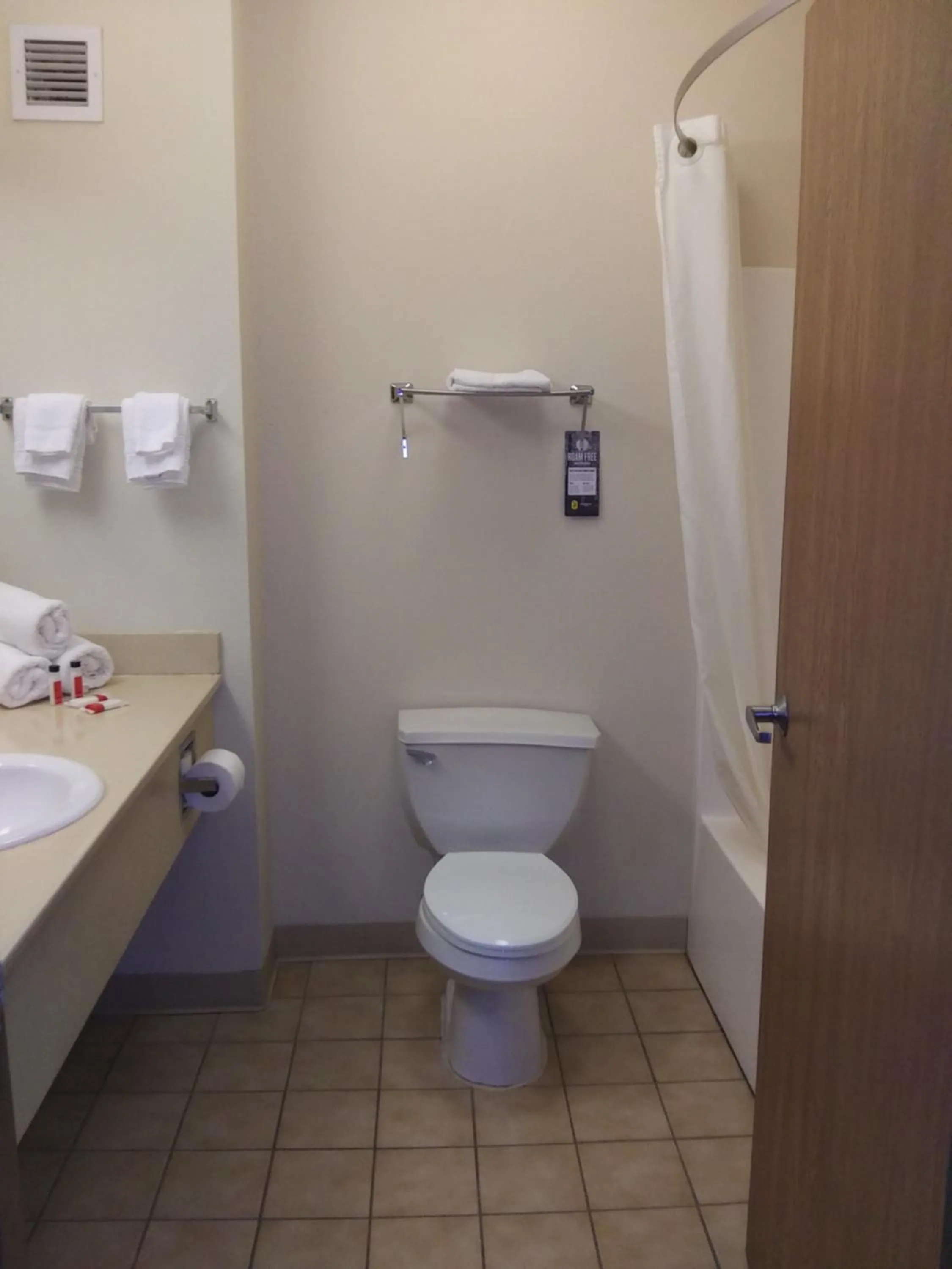 Shower in Super 8 by Wyndham Columbia East