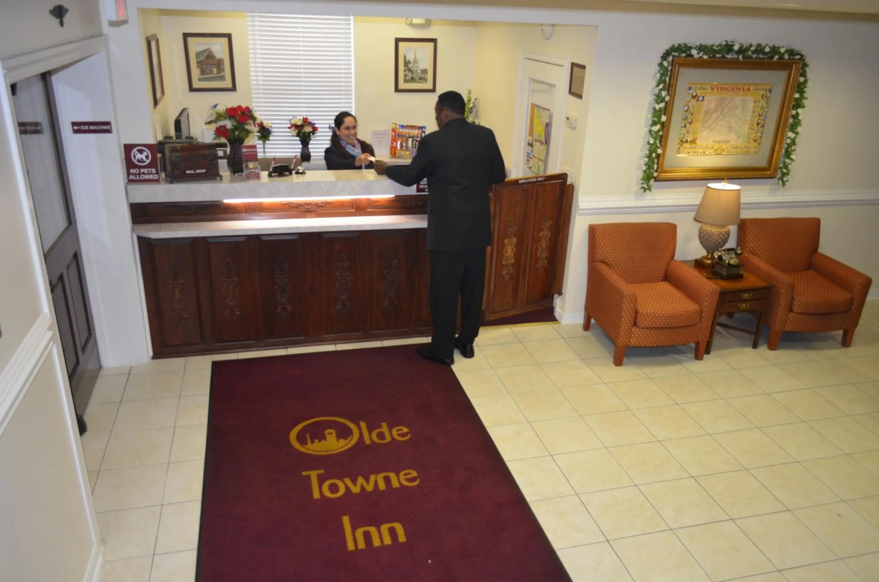 Lobby or reception, Lobby/Reception in Olde Towne Inn