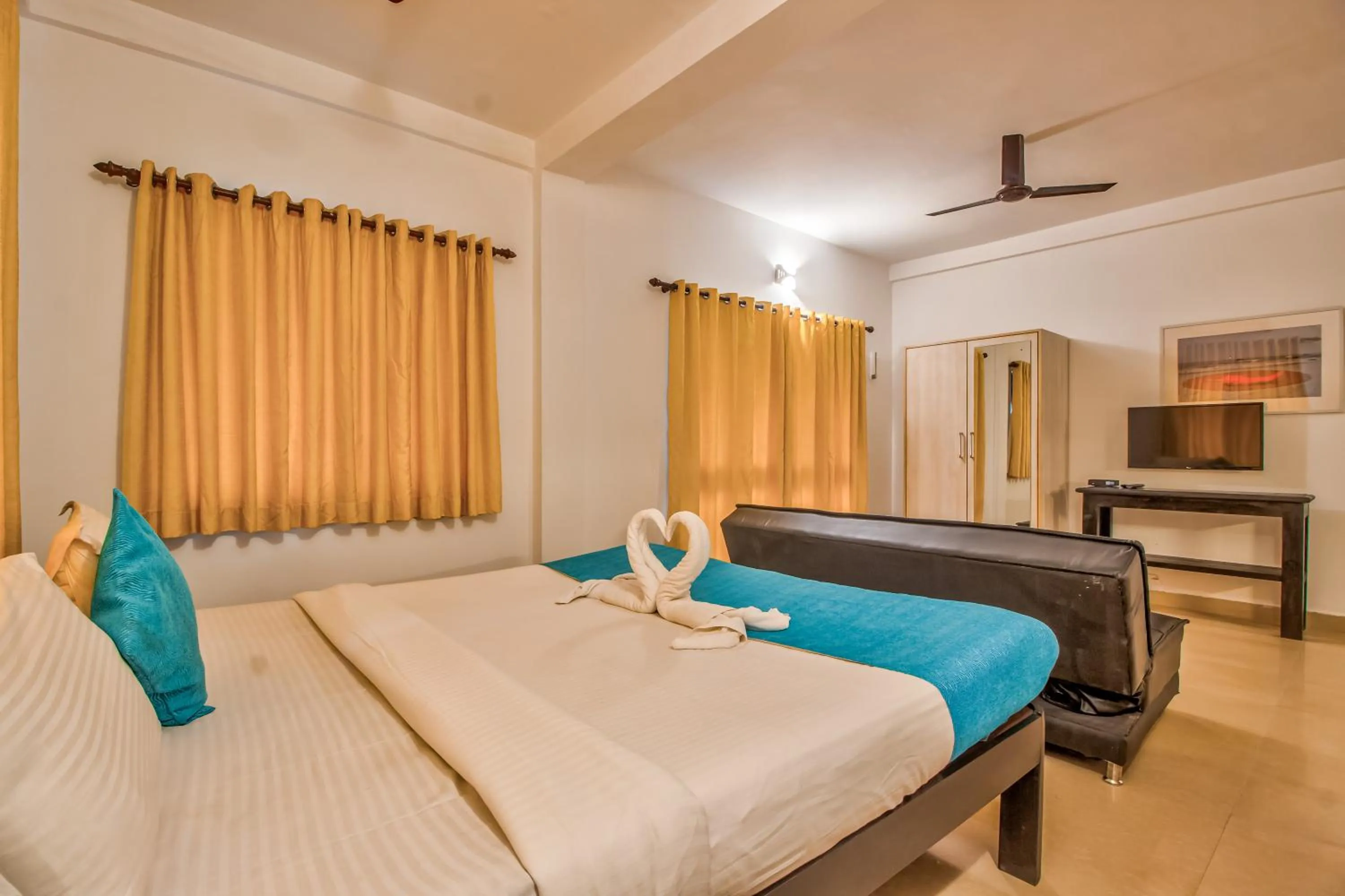 Bed in Villa Verediana