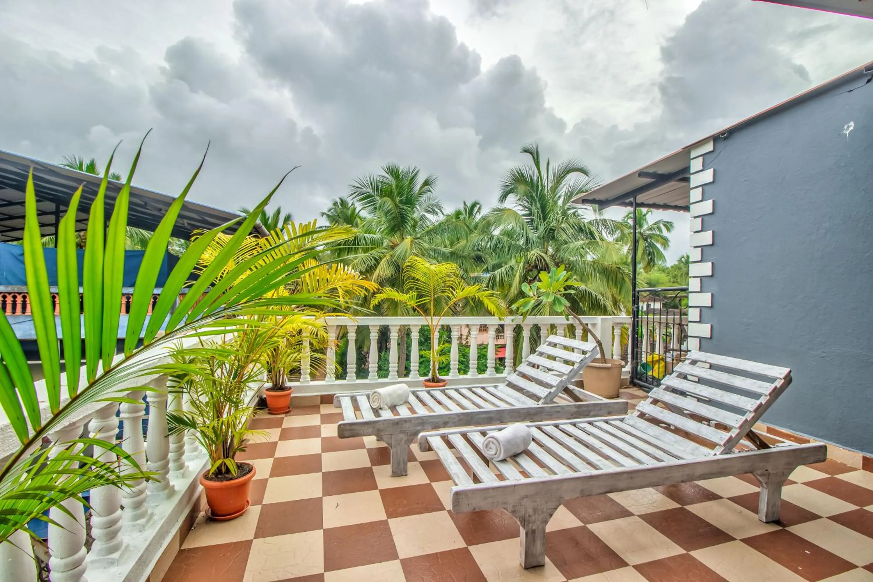 Balcony/Terrace in Villa Verediana