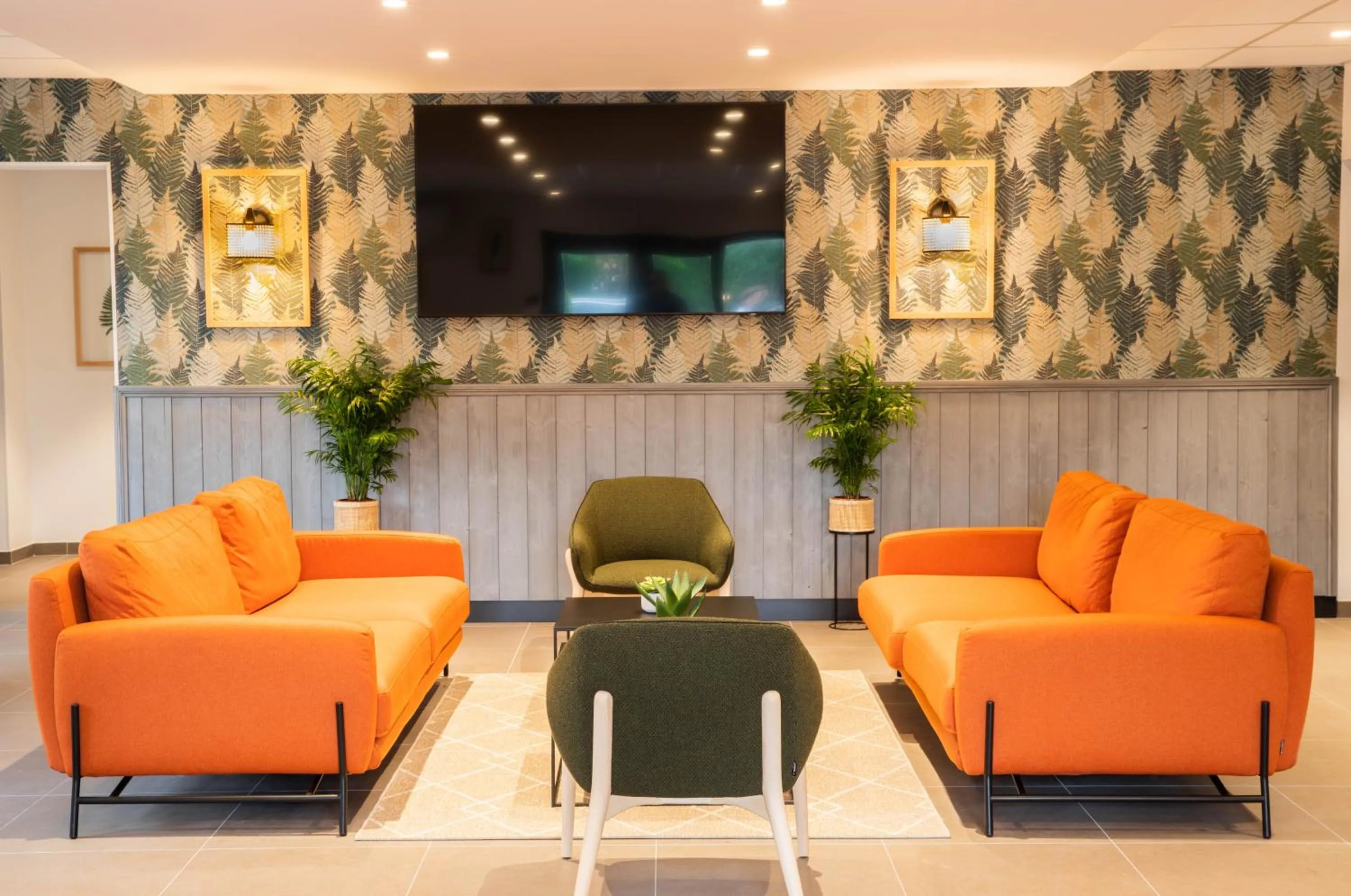 Lounge or bar in Campanile Narbonne A9/A61