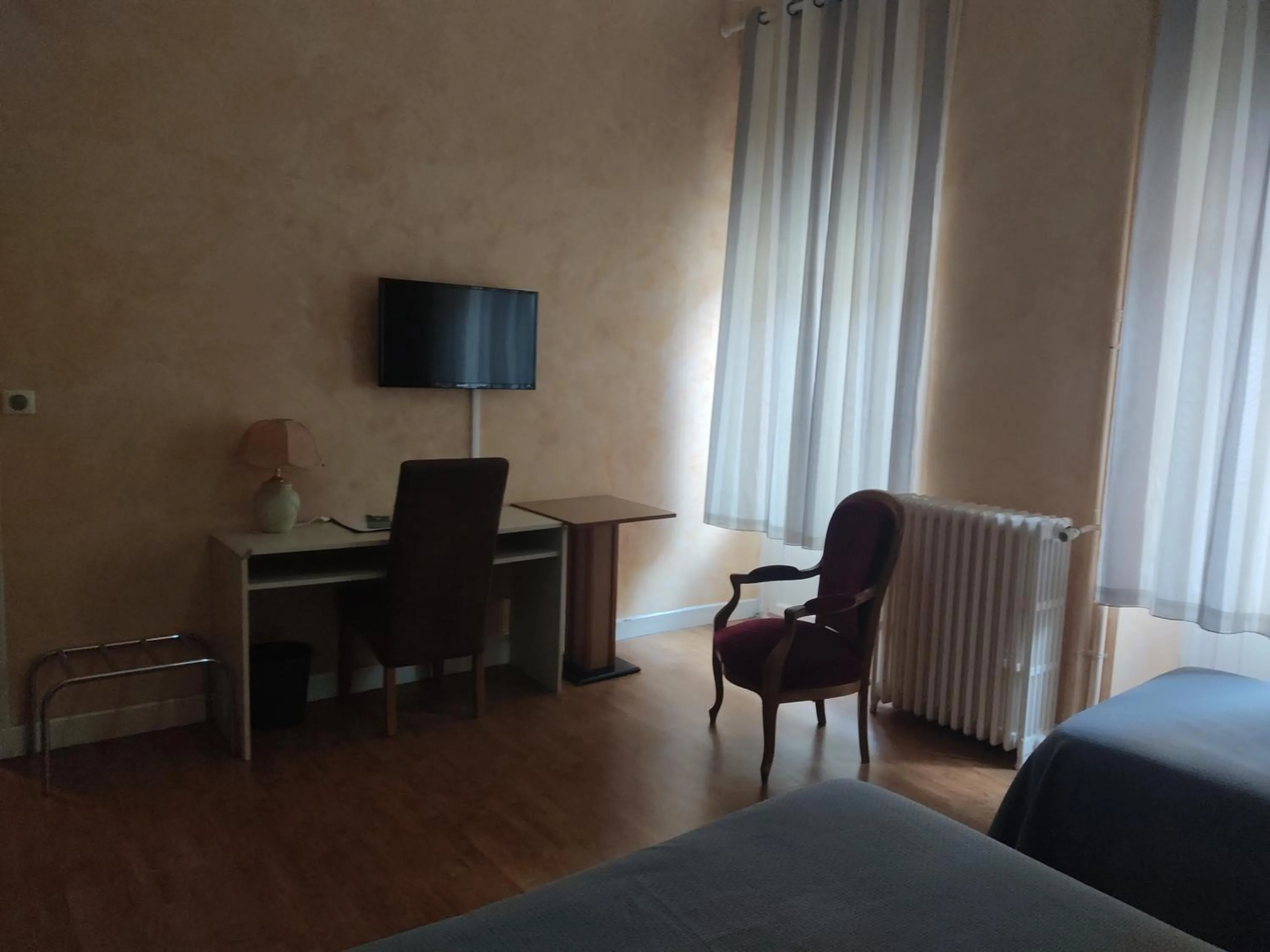 Bed in hotel les edelweiss