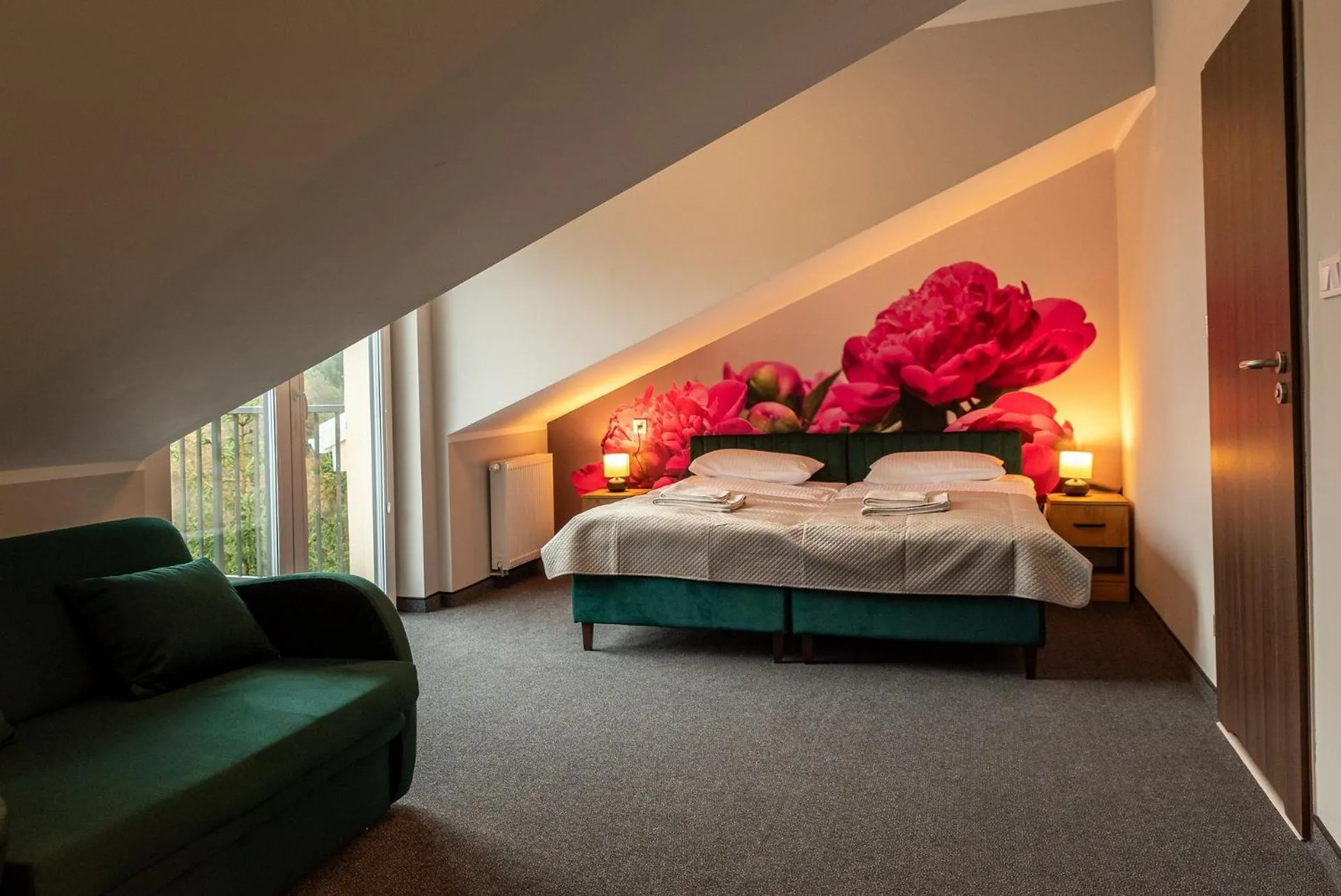 Bed in Willa Rustykalna