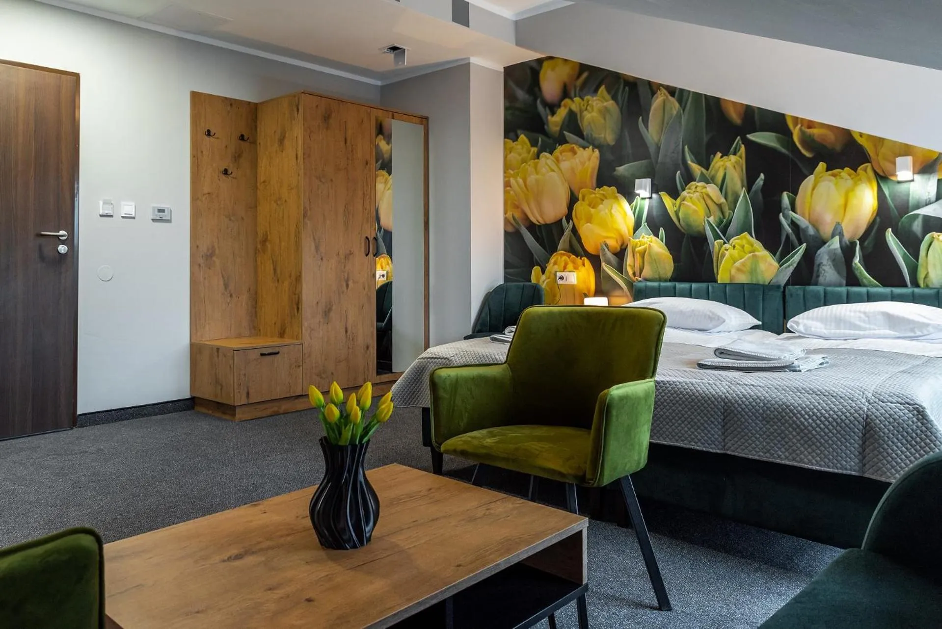 Bed in Willa Rustykalna