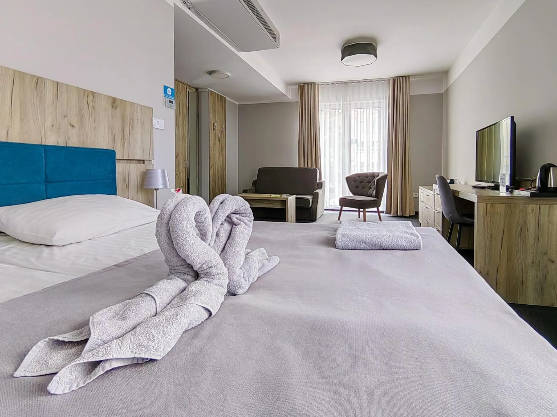 Bed in Willa Rustykalna