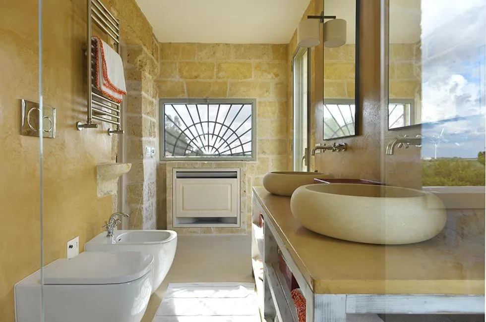Bathroom in Masseria Trapana