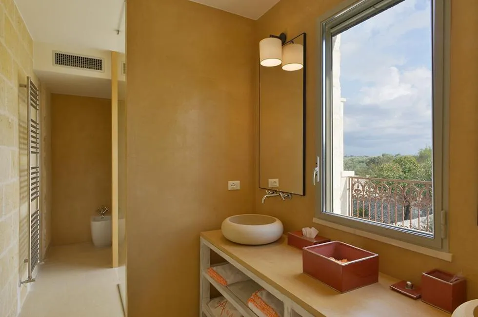Bathroom in Masseria Trapana