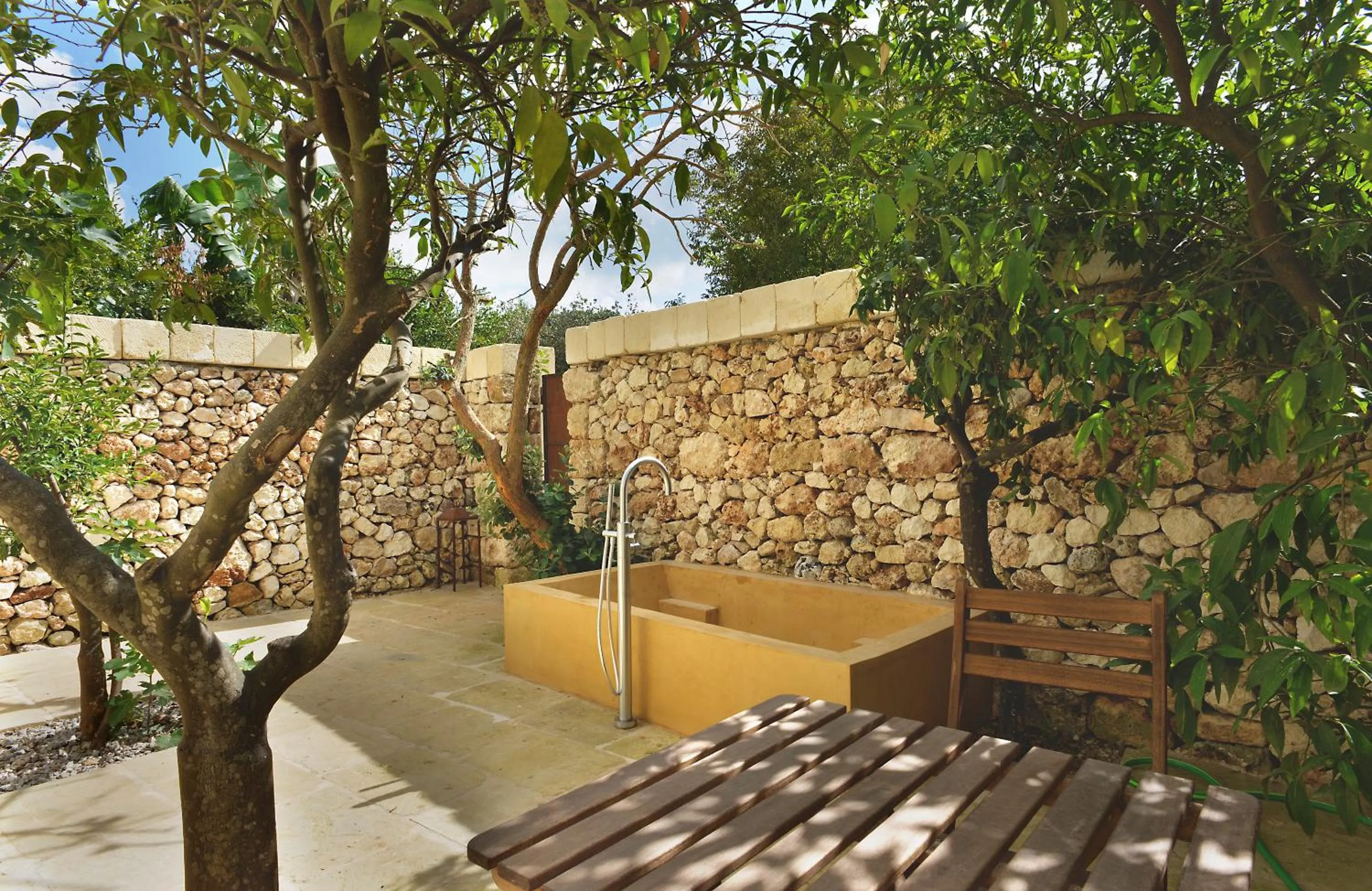 Patio in Masseria Trapana