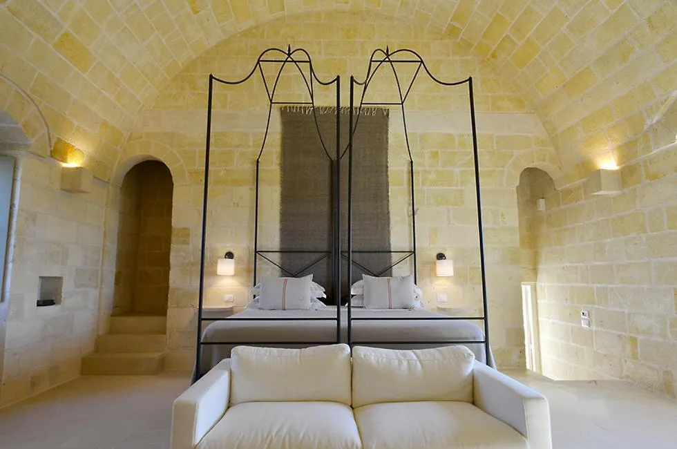 Bed in Masseria Trapana