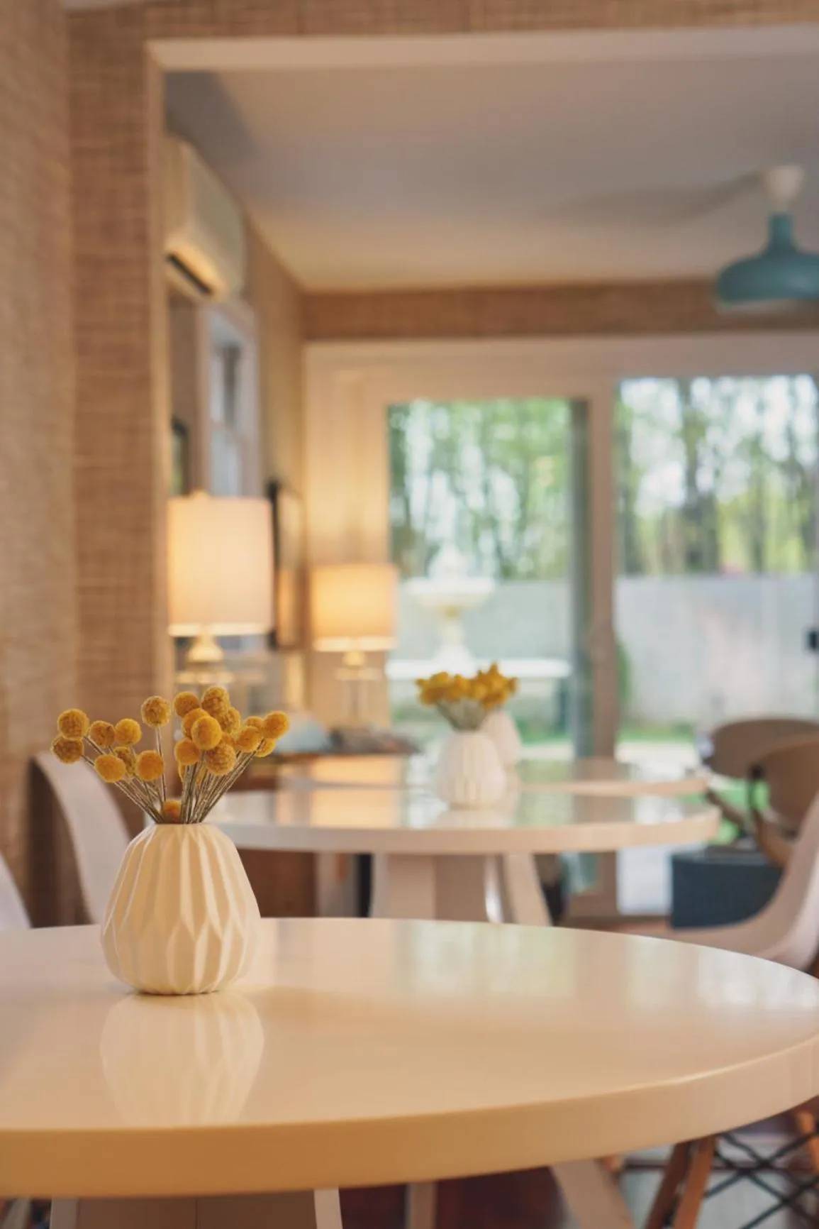 Dining area in The Hotel Marblehead