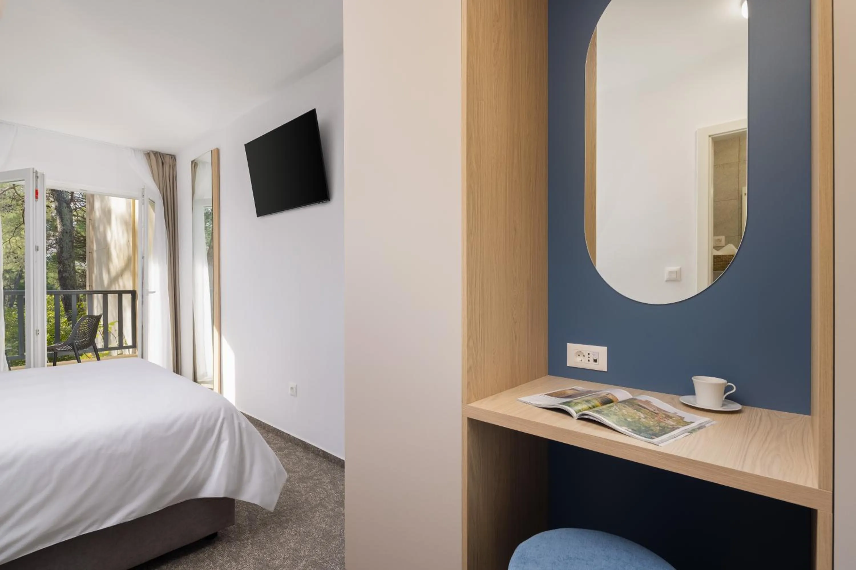 Bed in Hotel Alemaris