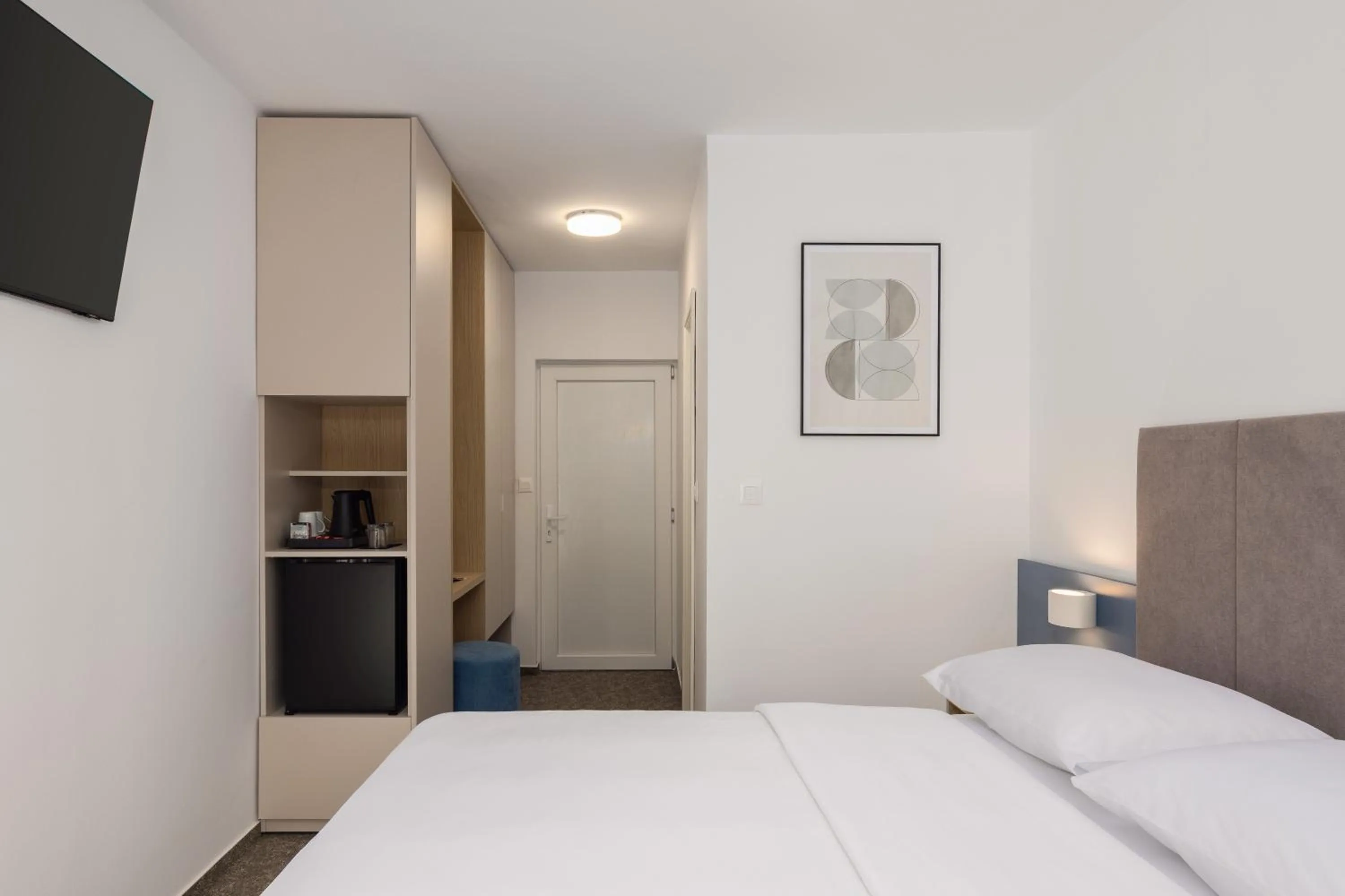 Bed in Hotel Alemaris