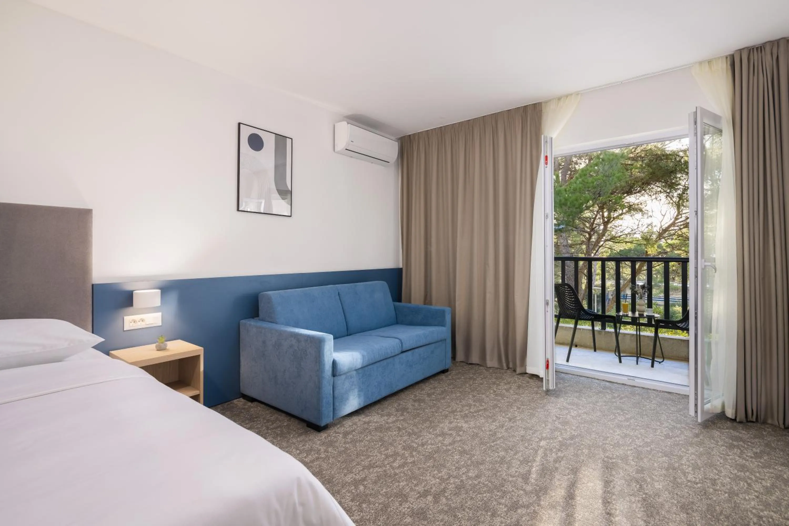 Bed in Hotel Alemaris