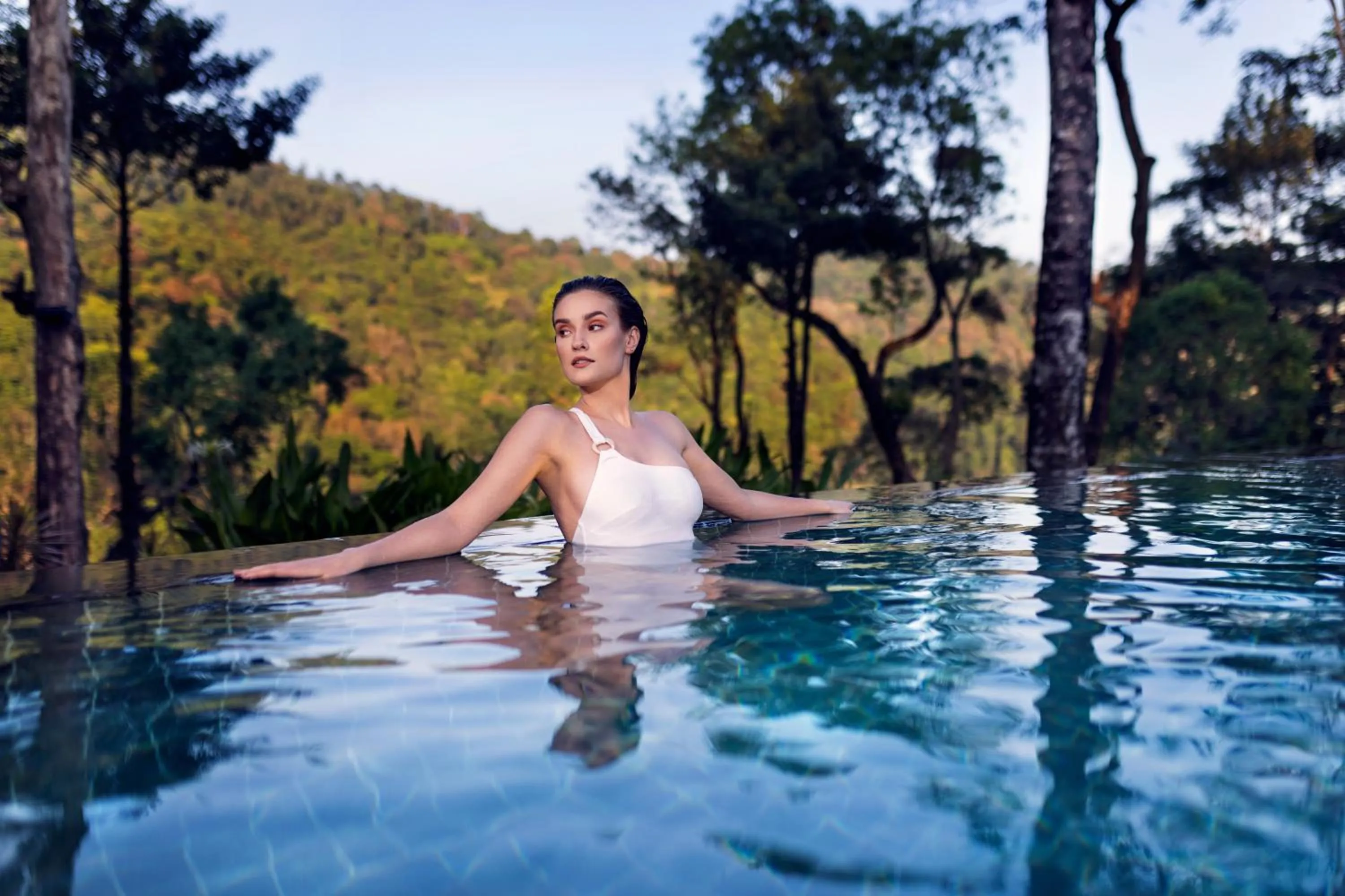 Swimming pool in Coorg Wilderness Resort & Spa