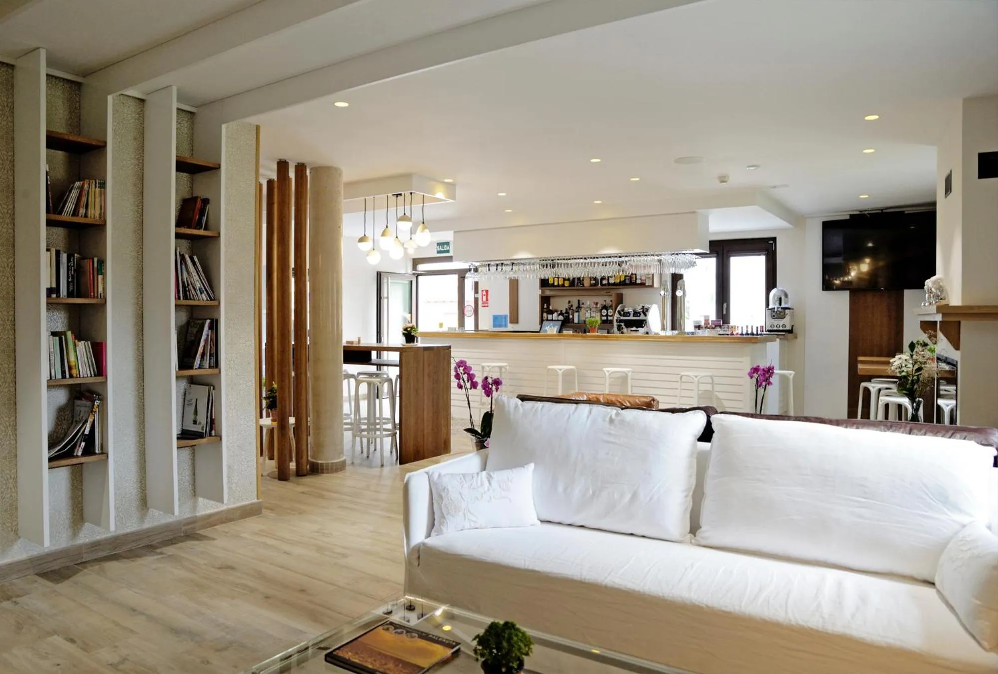 Living room in Hotel Rural Oasibeth