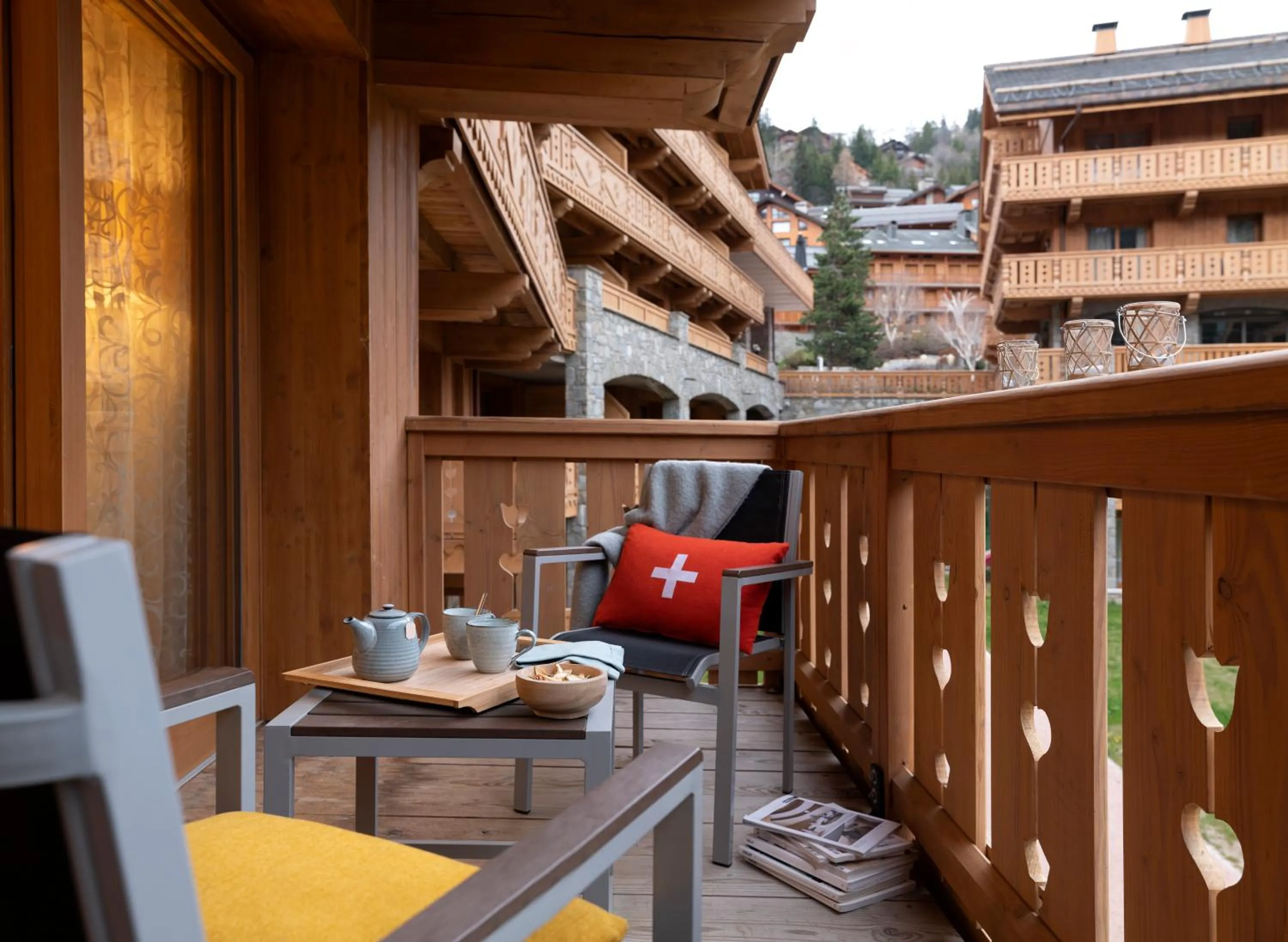 Patio in Résidence Pierre & Vacances Premium L'Hévana