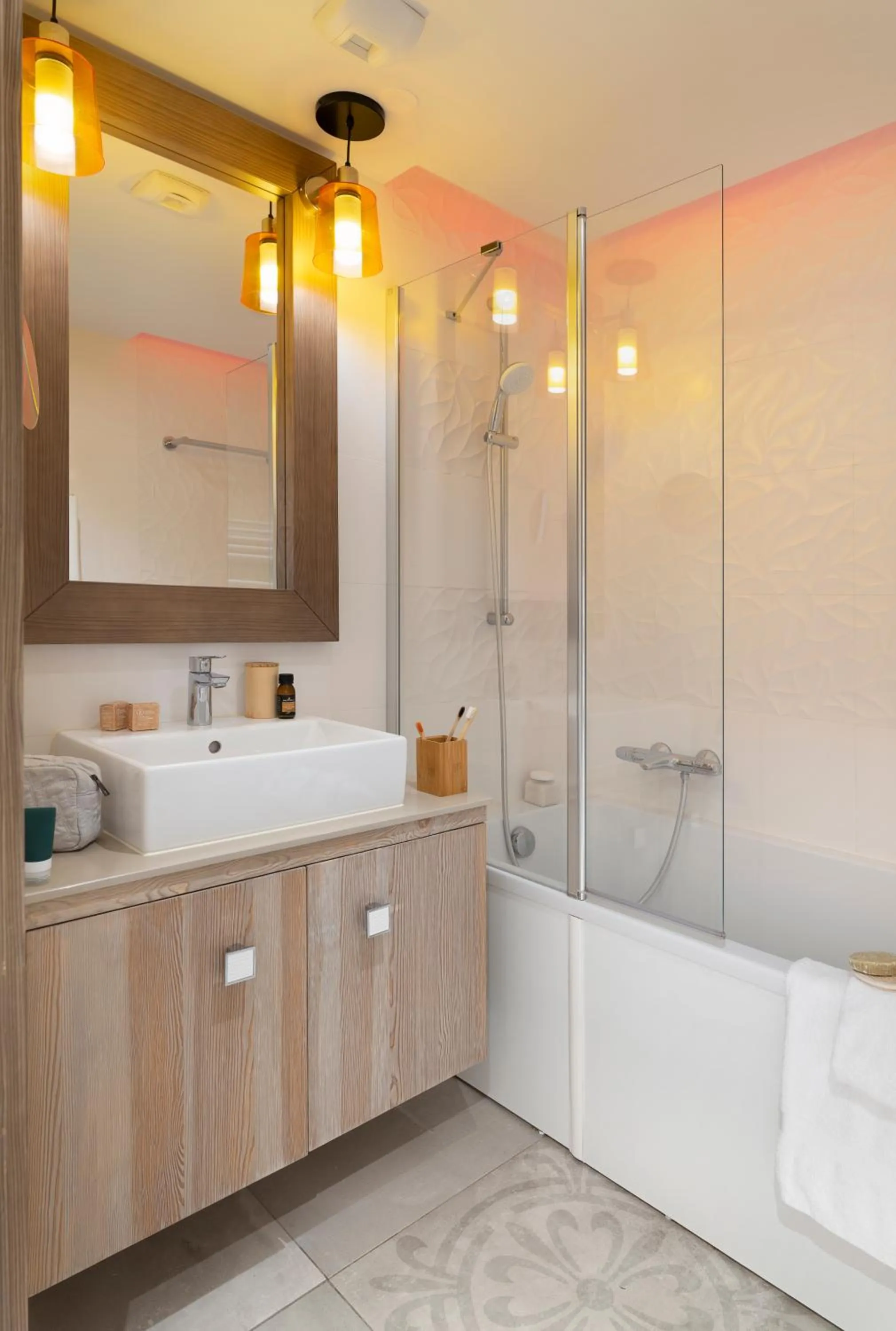 Bathroom in Résidence Pierre & Vacances Premium L'Hévana