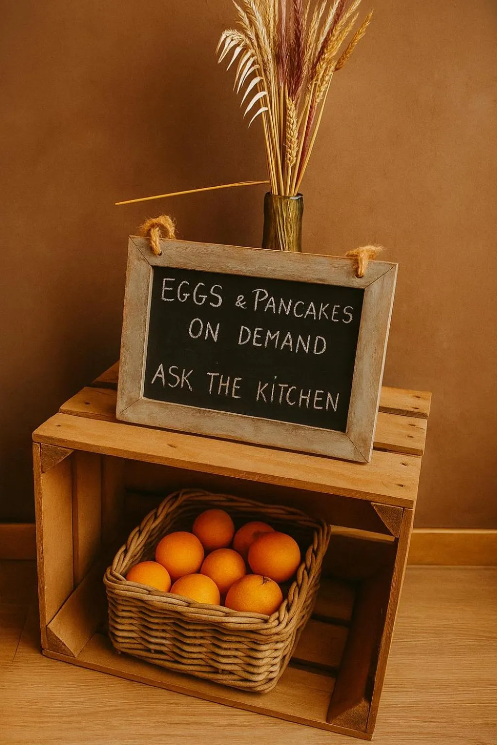 Buffet breakfast in OFF