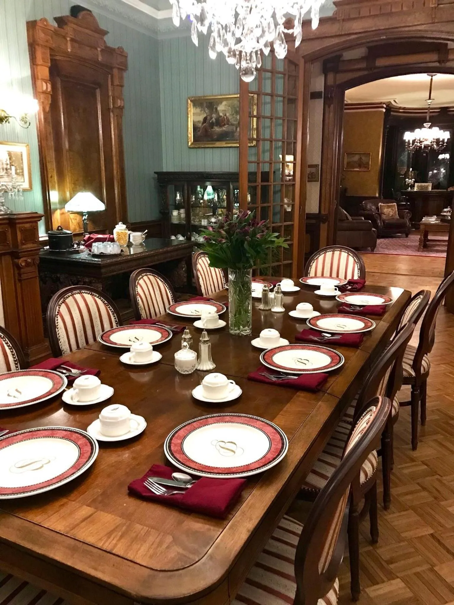 Breakfast in Batcheller Mansion Inn