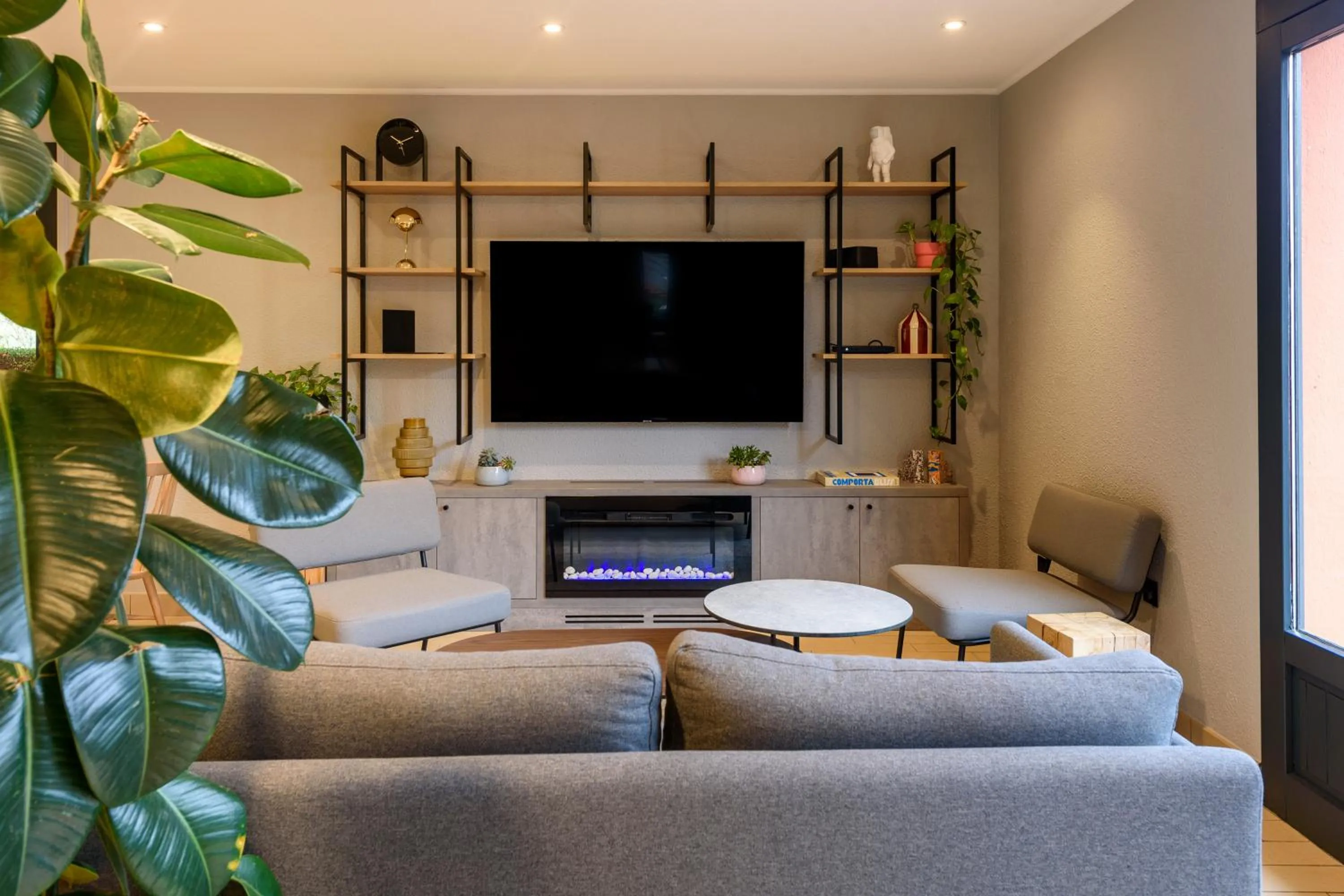 Living room in Campanile NATURE - Toulouse Nord L'Union