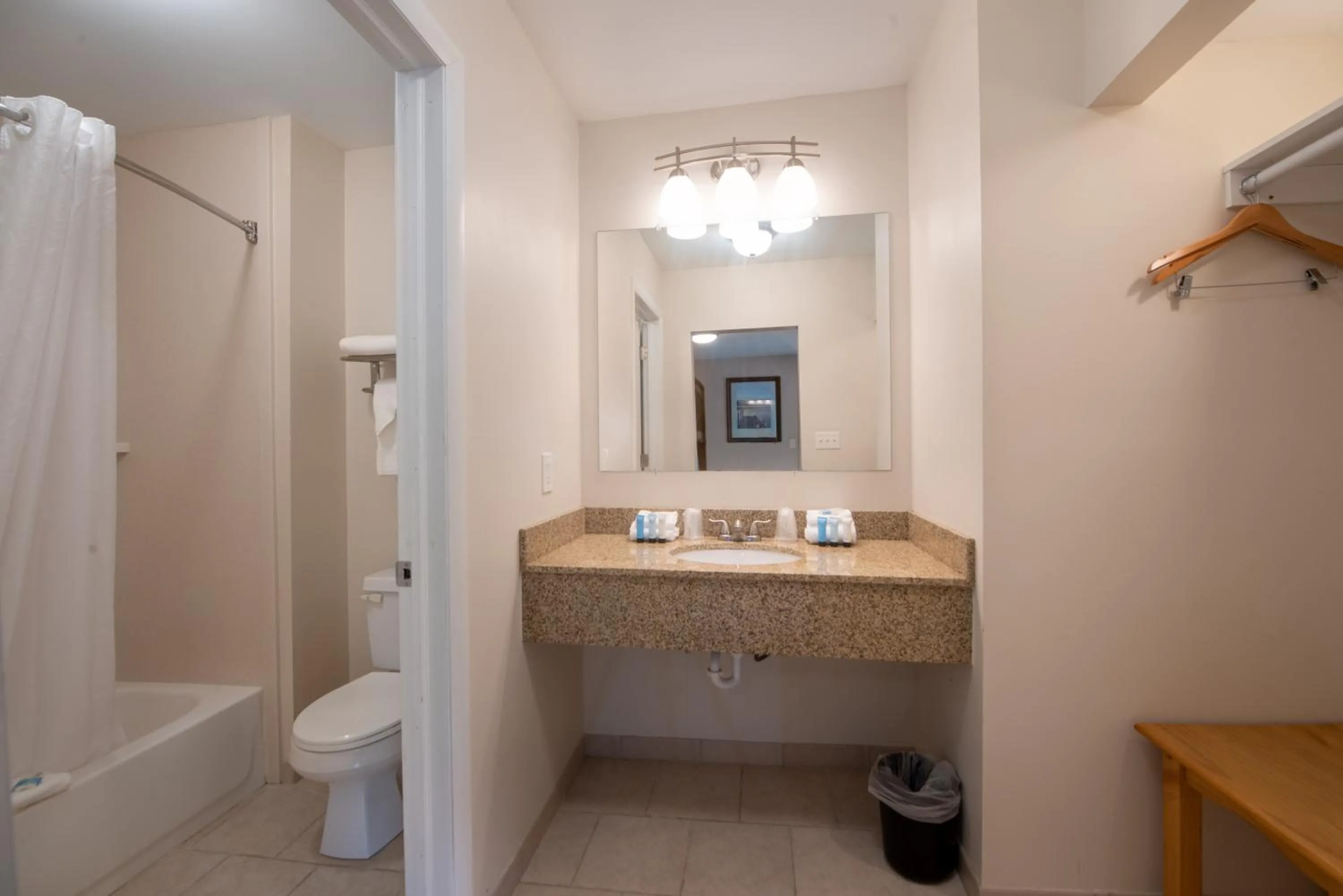 Bathroom in Scotty's Lakeside Resort