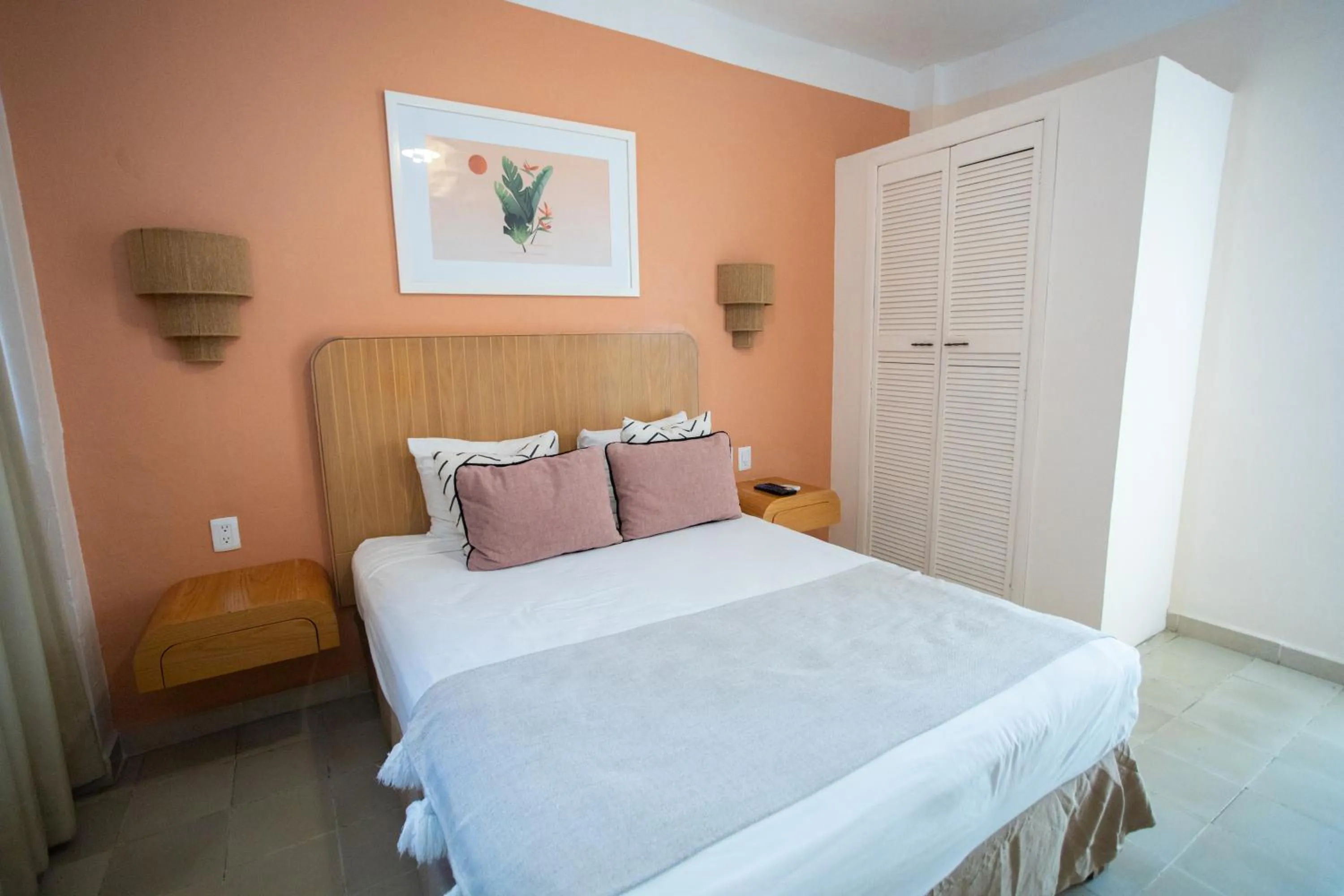 Bed in Hotel Tropicus Boutique