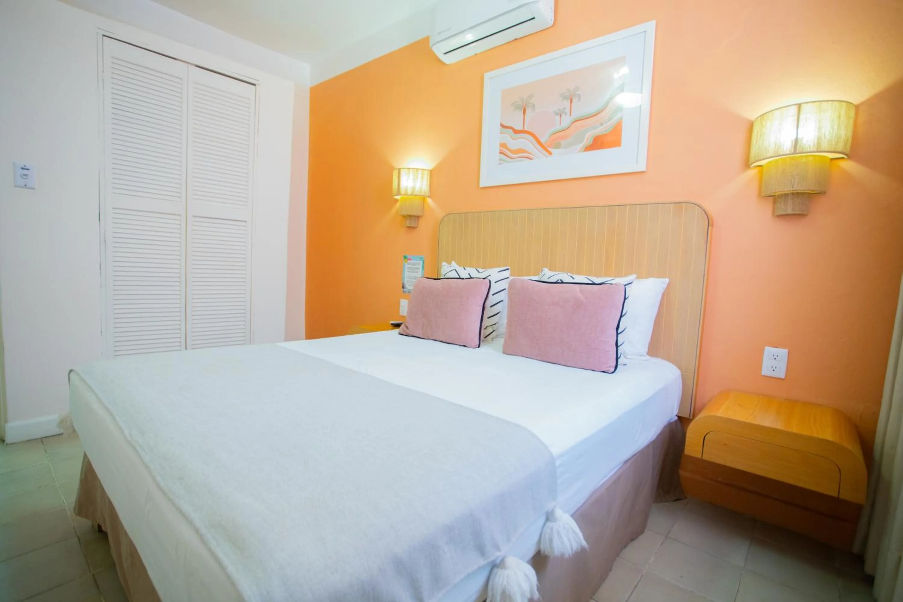 Bed in Hotel Tropicus Boutique