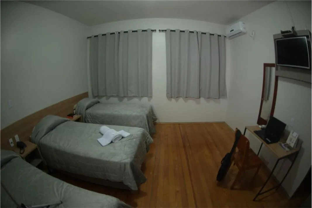 Bed in Hotel Dom Rafael Business