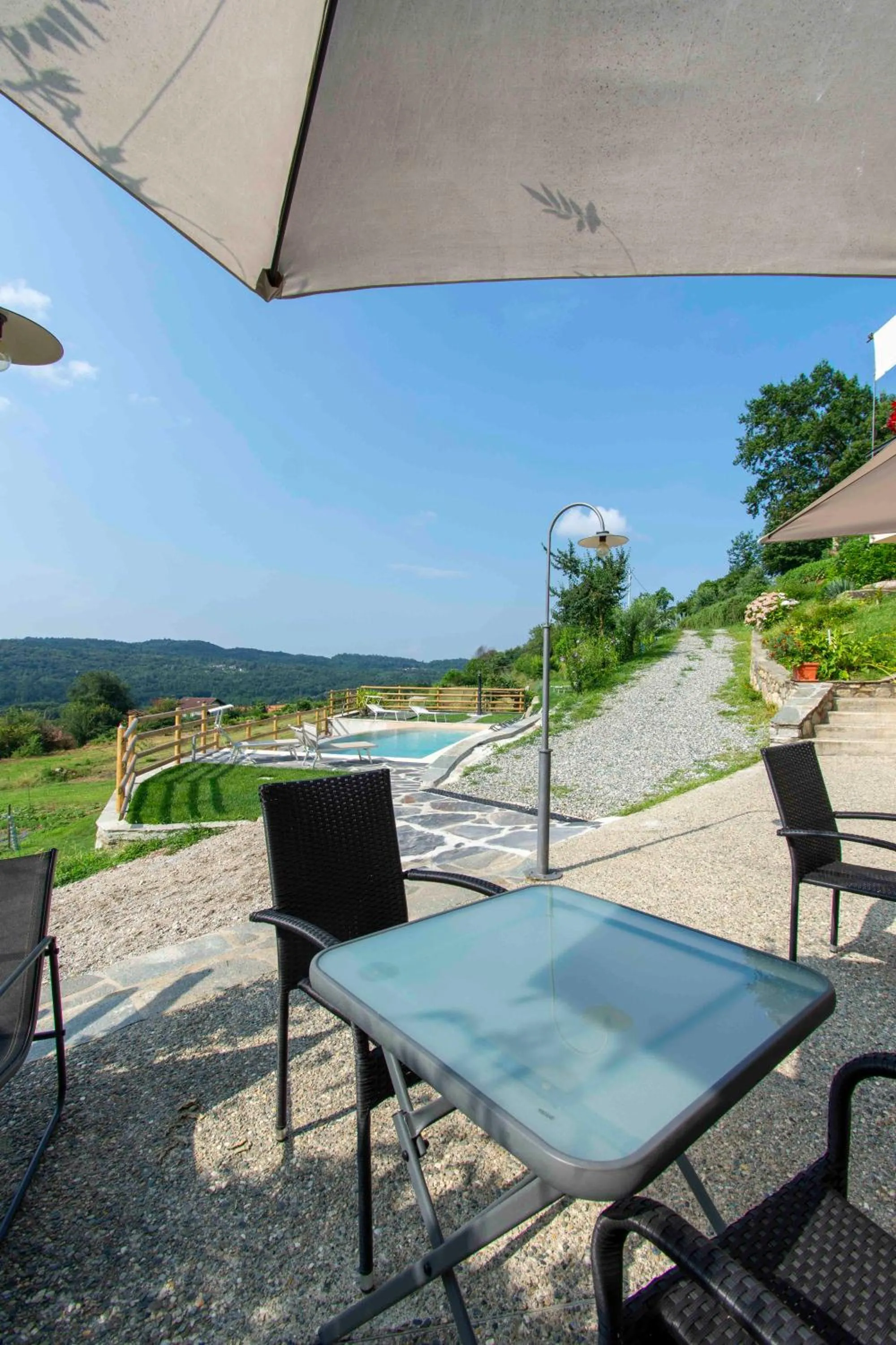 Swimming pool in Ca Montiglio