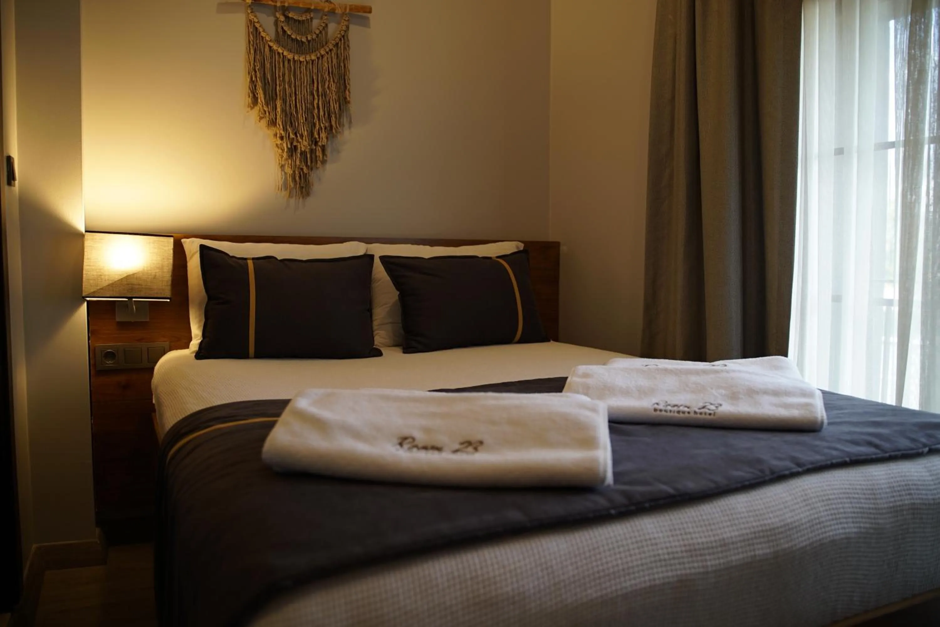 Bed in Room 23 Hotel