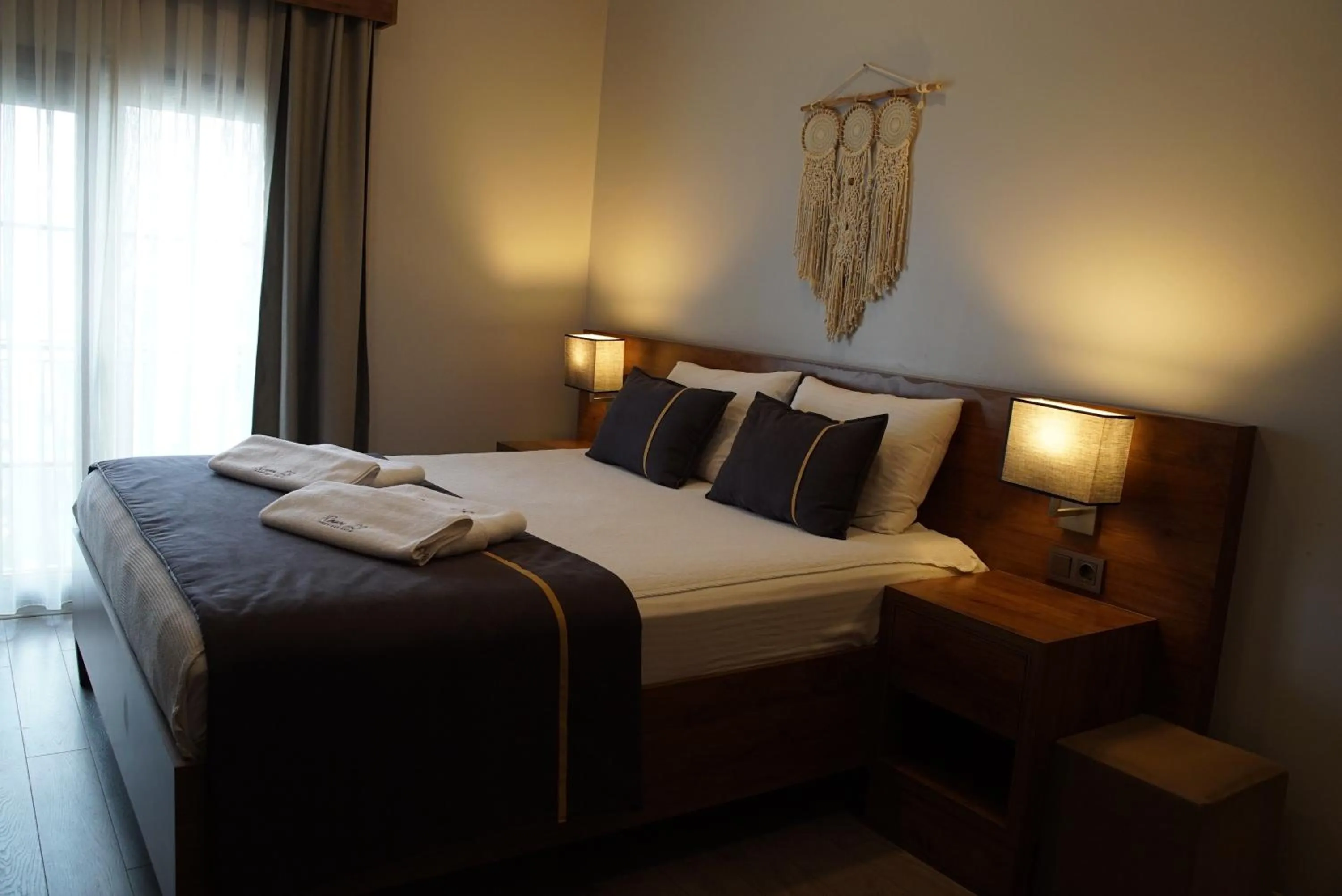 Bed in Room 23 Hotel