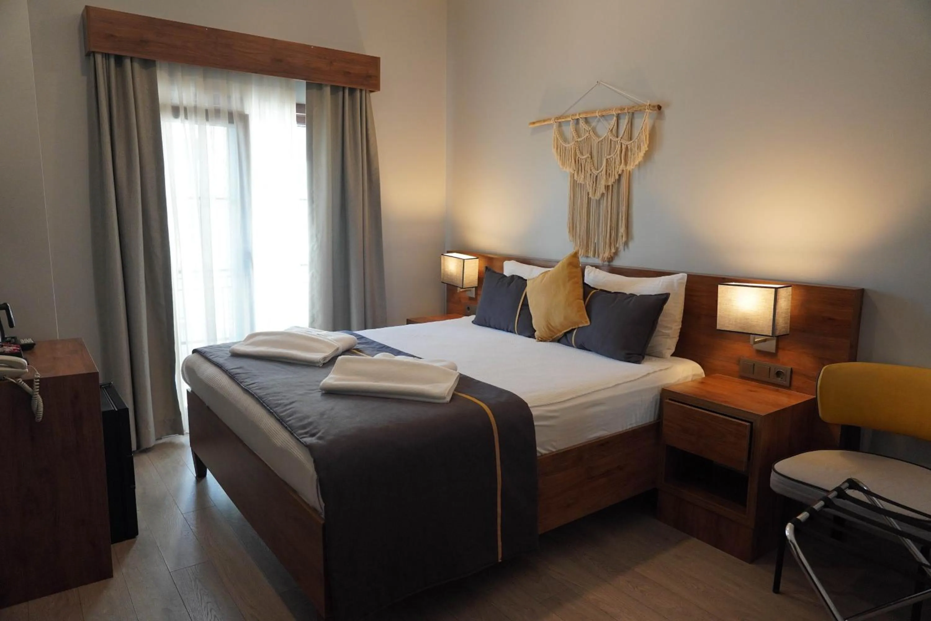 Bed in Room 23 Hotel