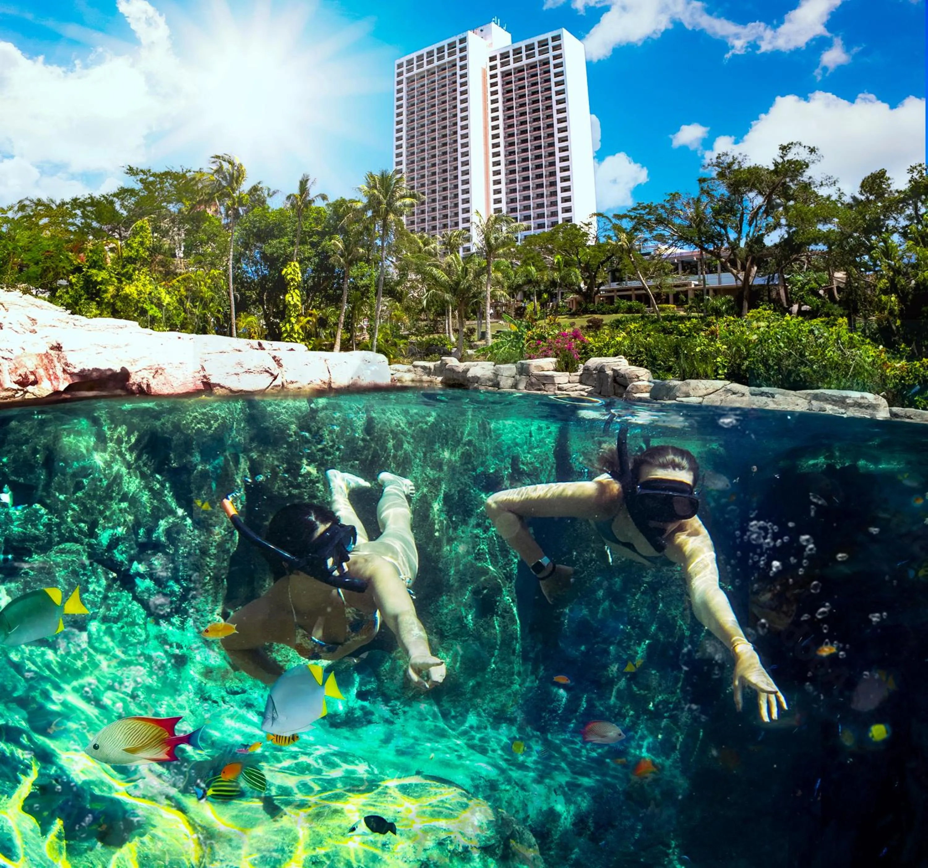 Swimming pool in Pacific Islands Club Guam