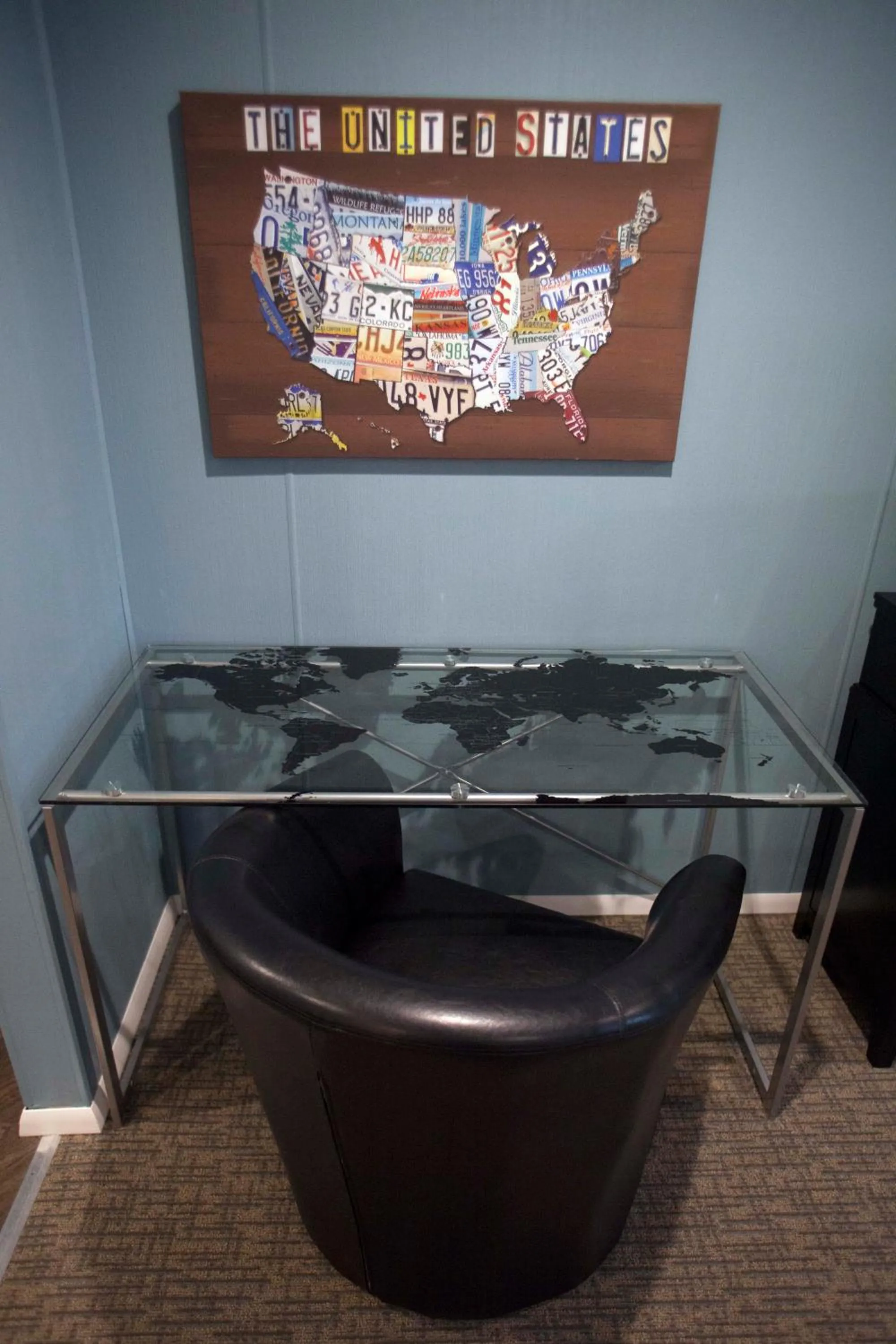 Decorative detail in Bavarian Inn, Black Hills