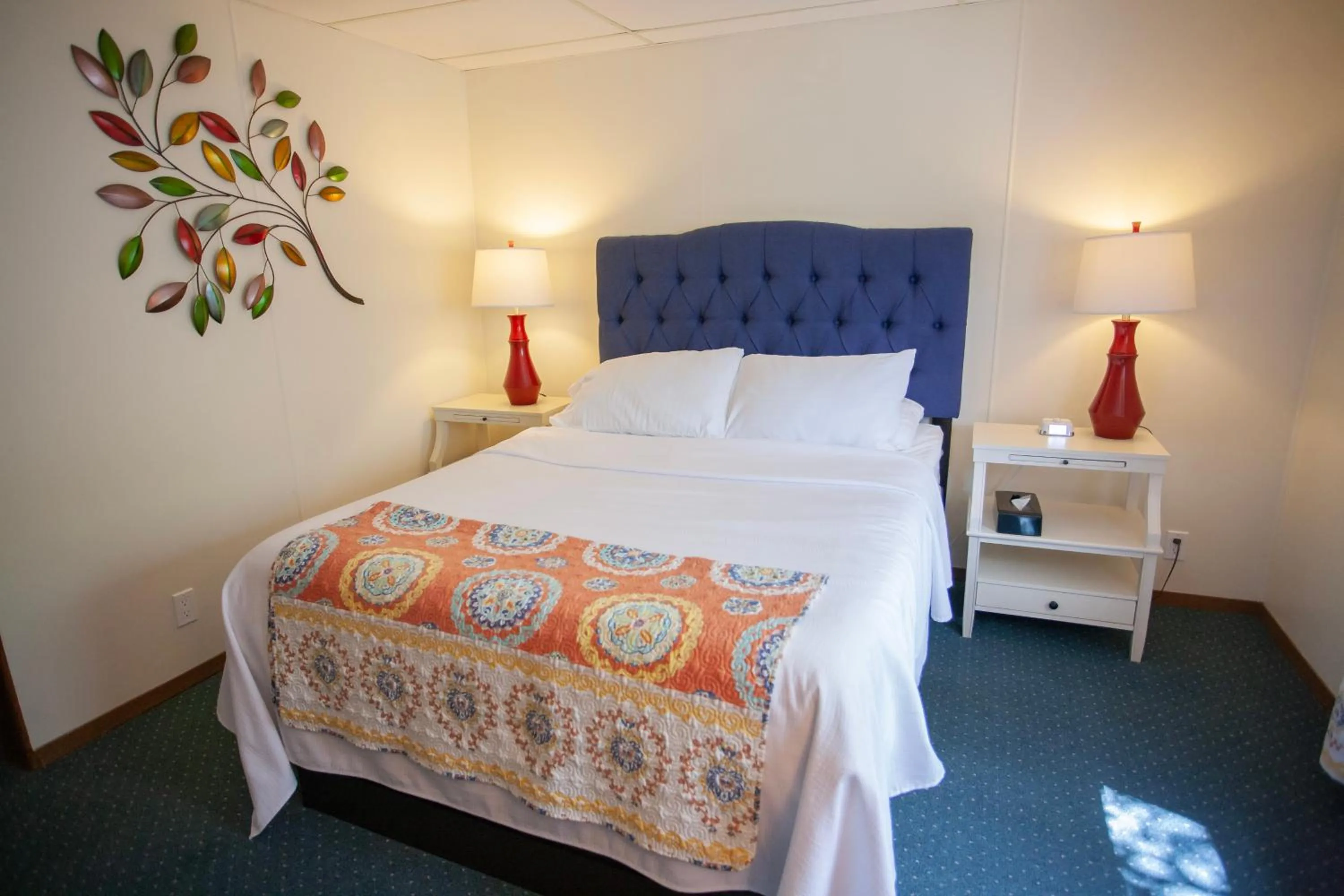 Bed in Bavarian Inn, Black Hills