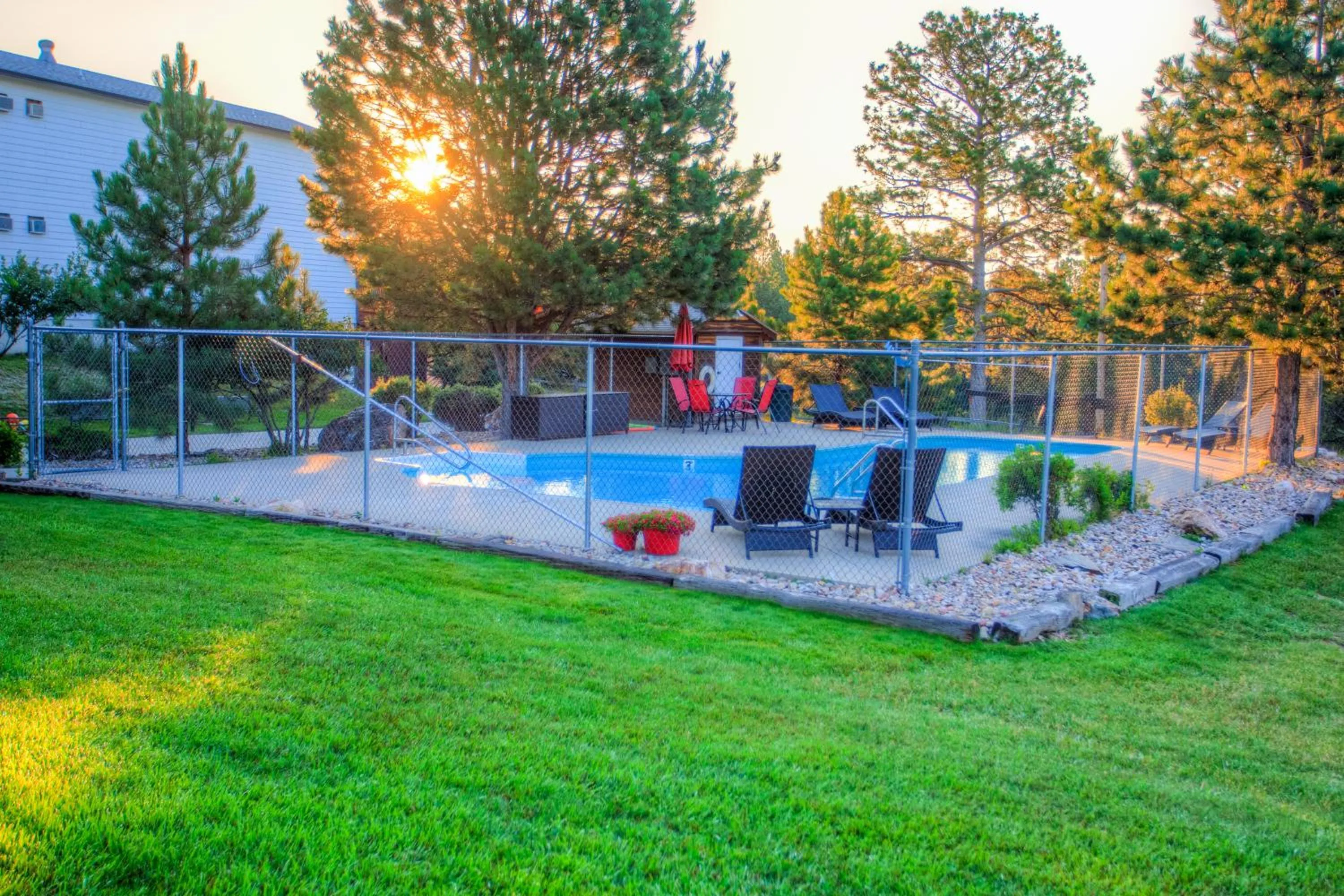 Swimming pool in Bavarian Inn, Black Hills