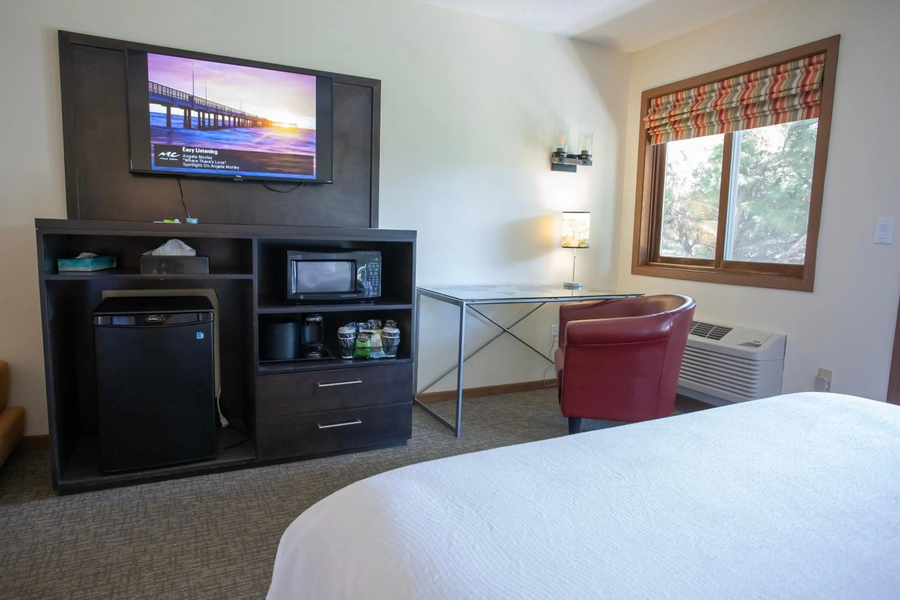 Bed in Bavarian Inn, Black Hills