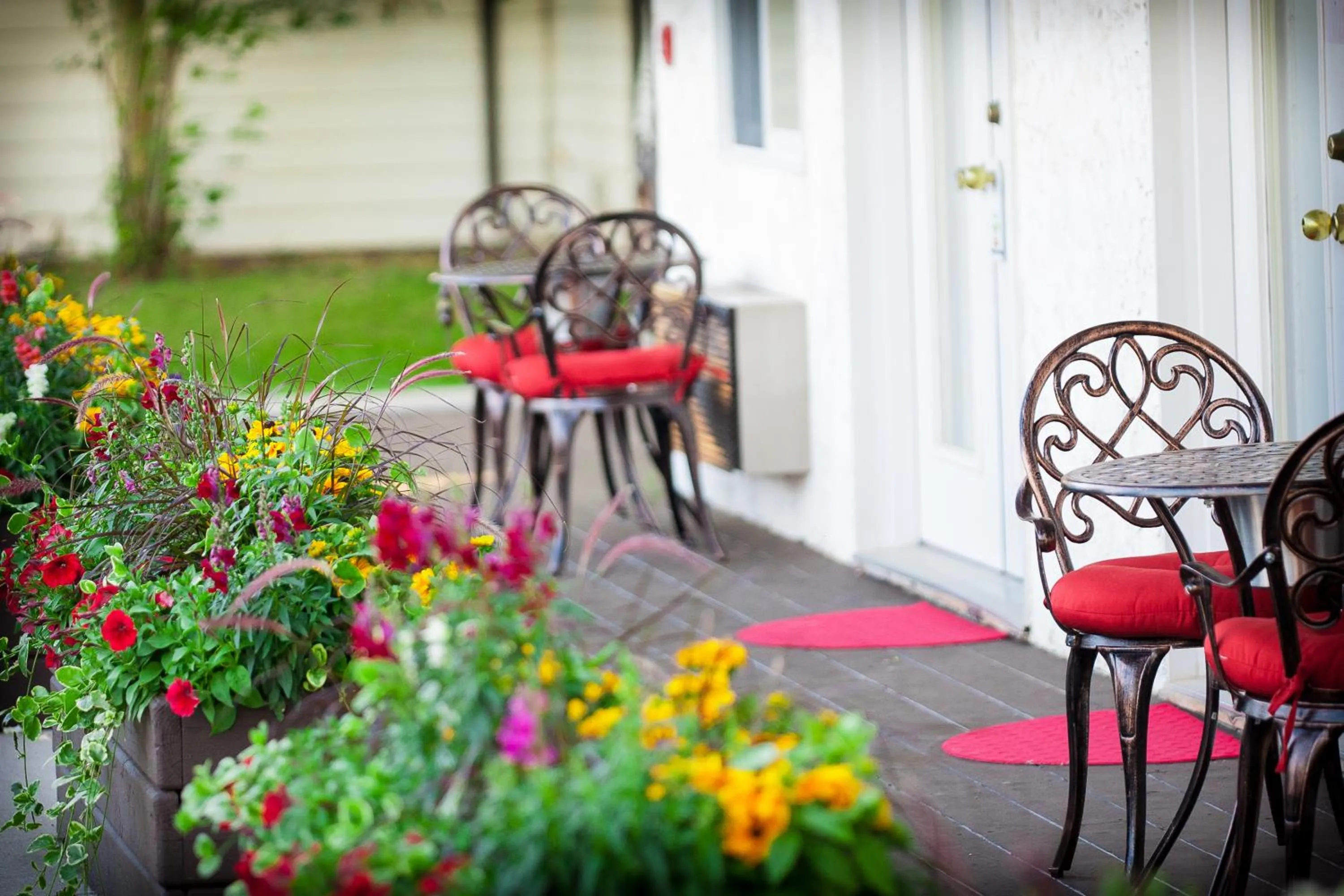 Facade/entrance in Bavarian Inn, Black Hills