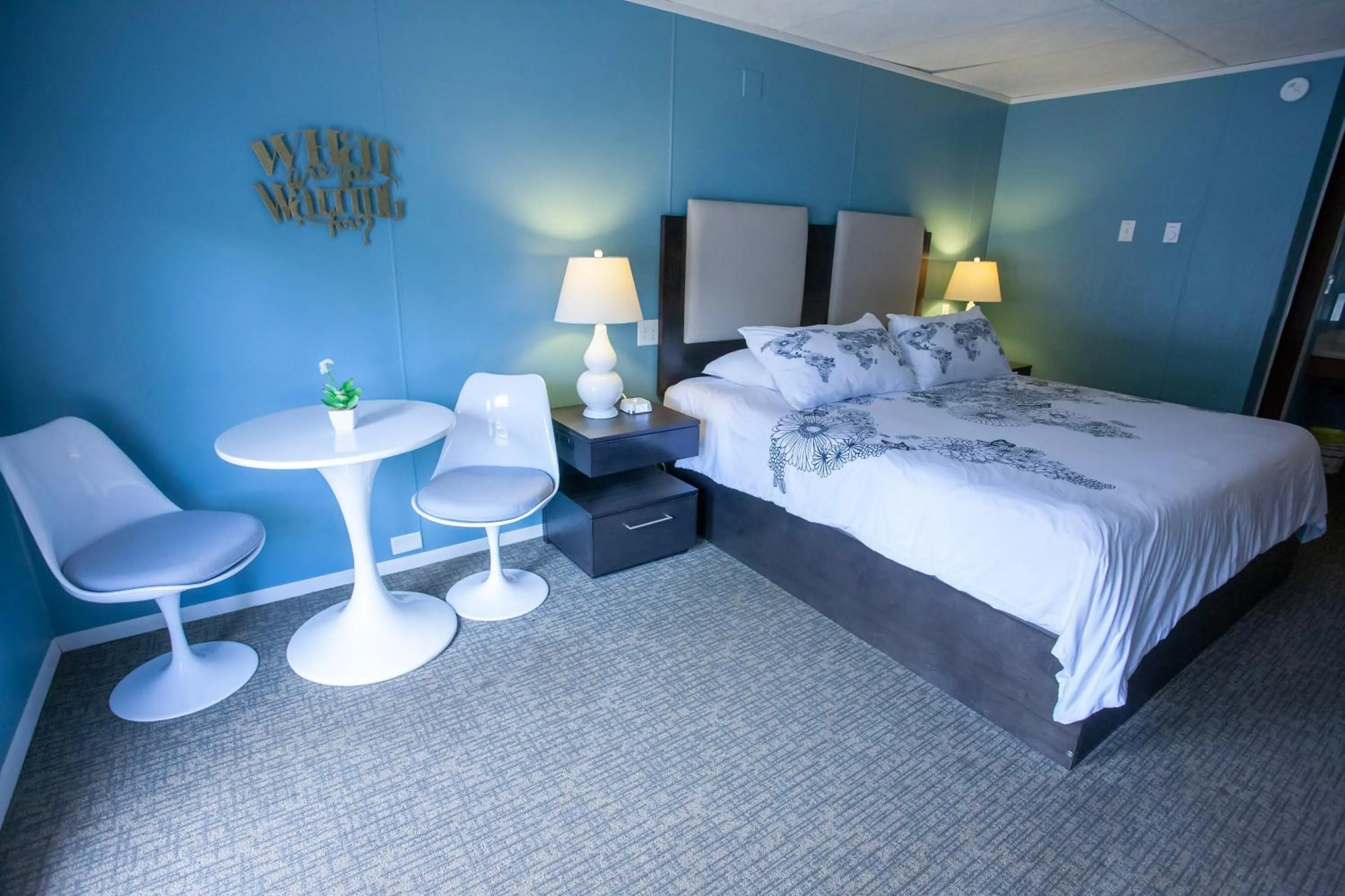 Bed in Bavarian Inn, Black Hills