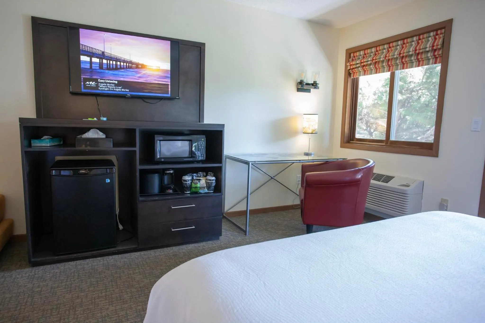 Bed in Bavarian Inn, Black Hills