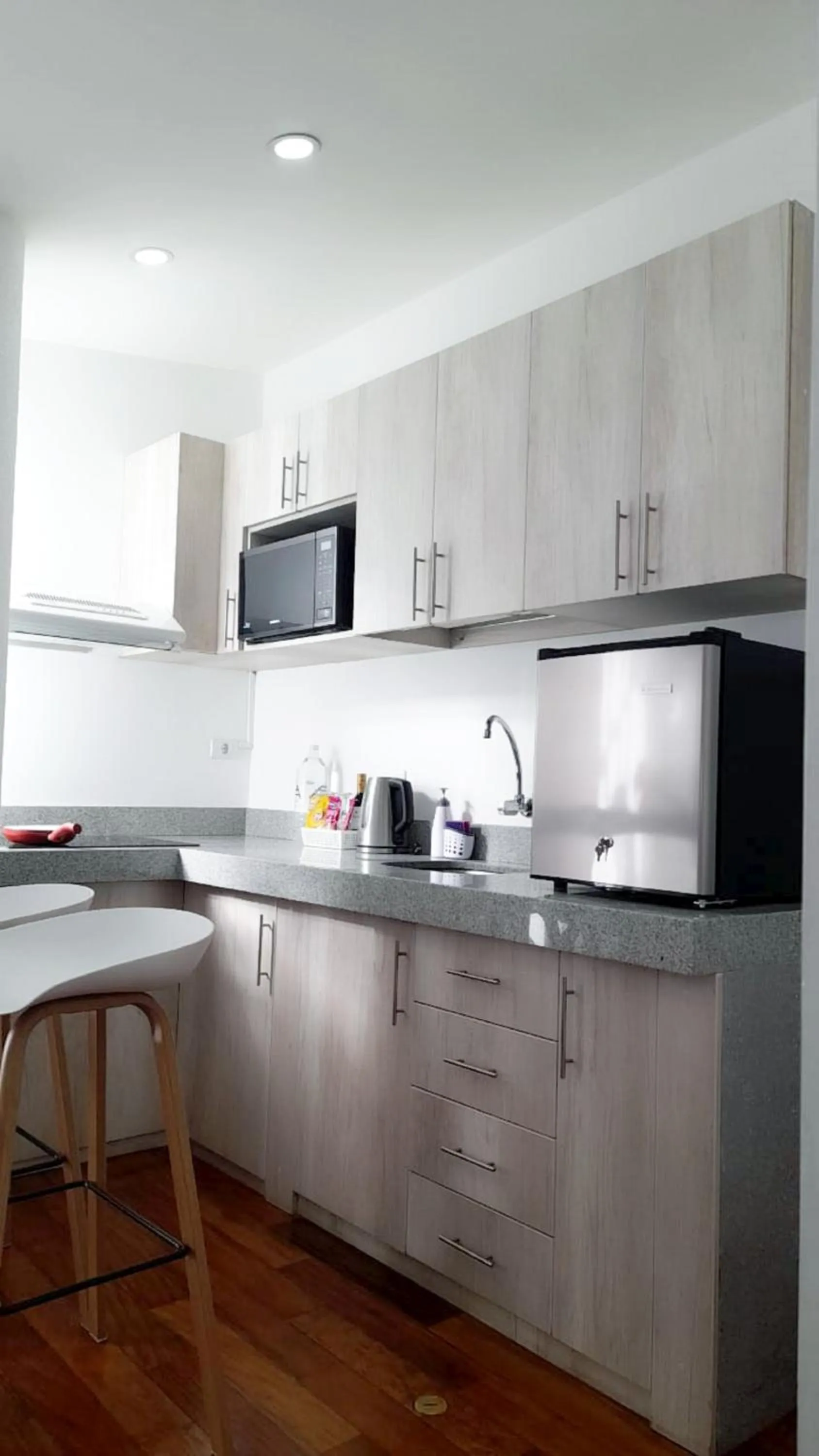 Kitchen or kitchenette in Katari Apart Hotel at Qorikancha