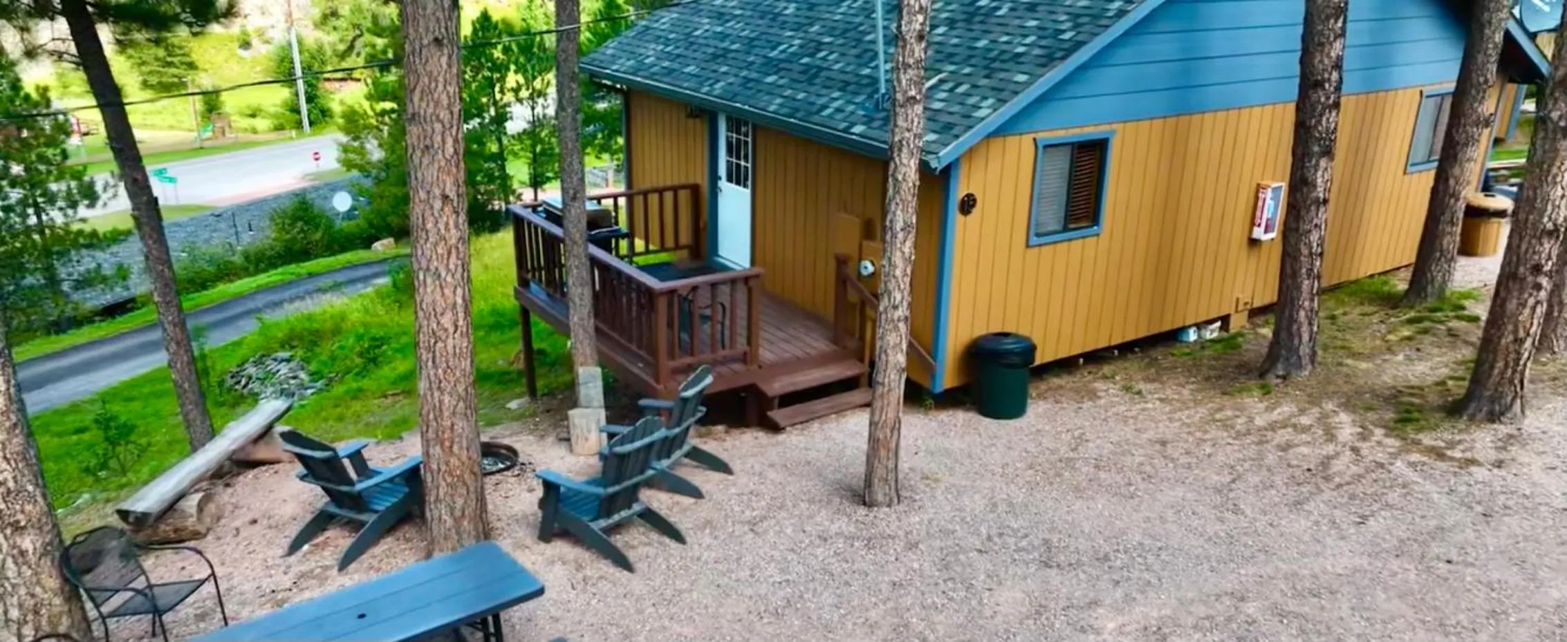 Bird's eye view in Mountain View Lodge & Cabins