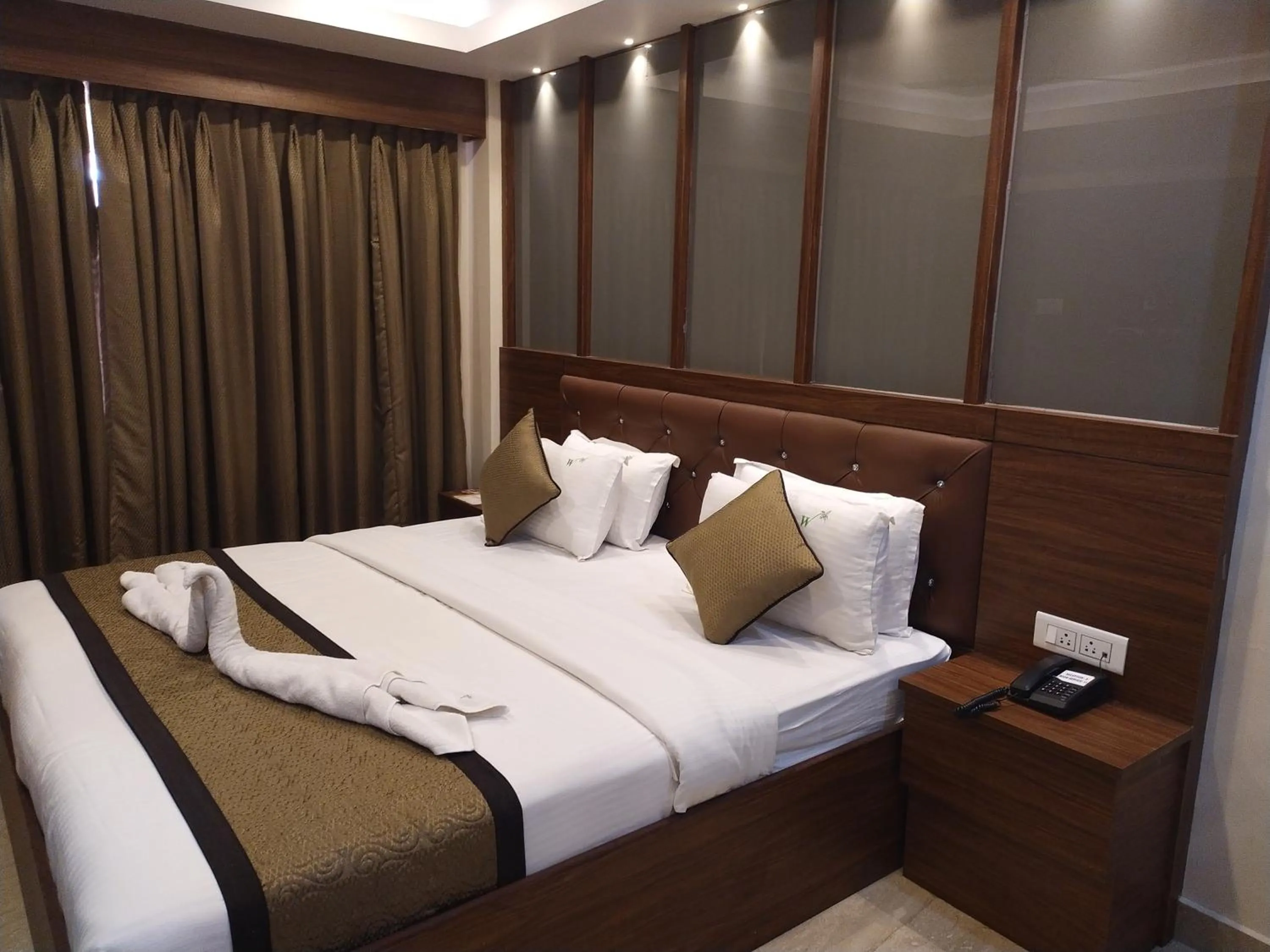 Bed in Hotel White Boutique