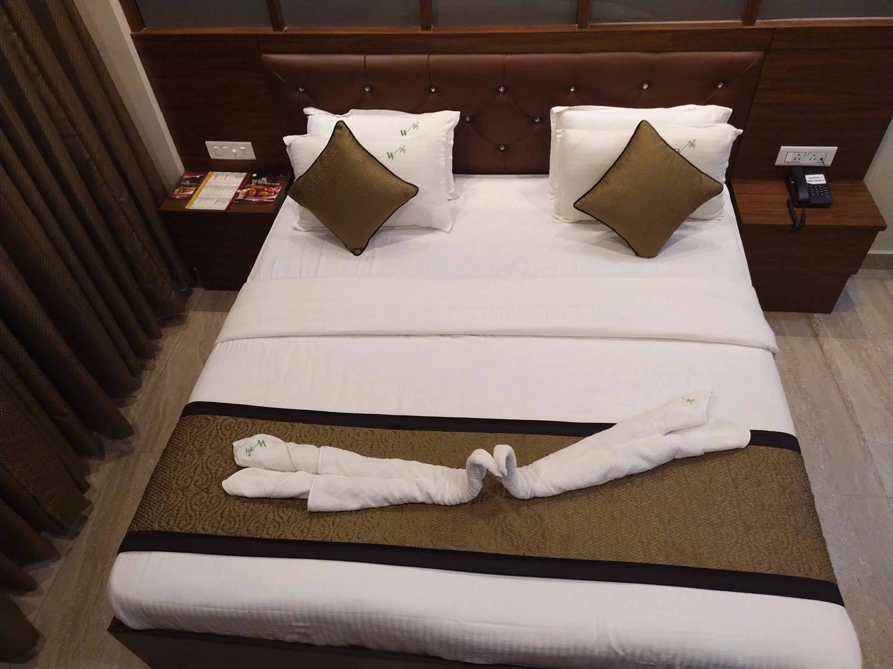 Bed in Hotel White Boutique