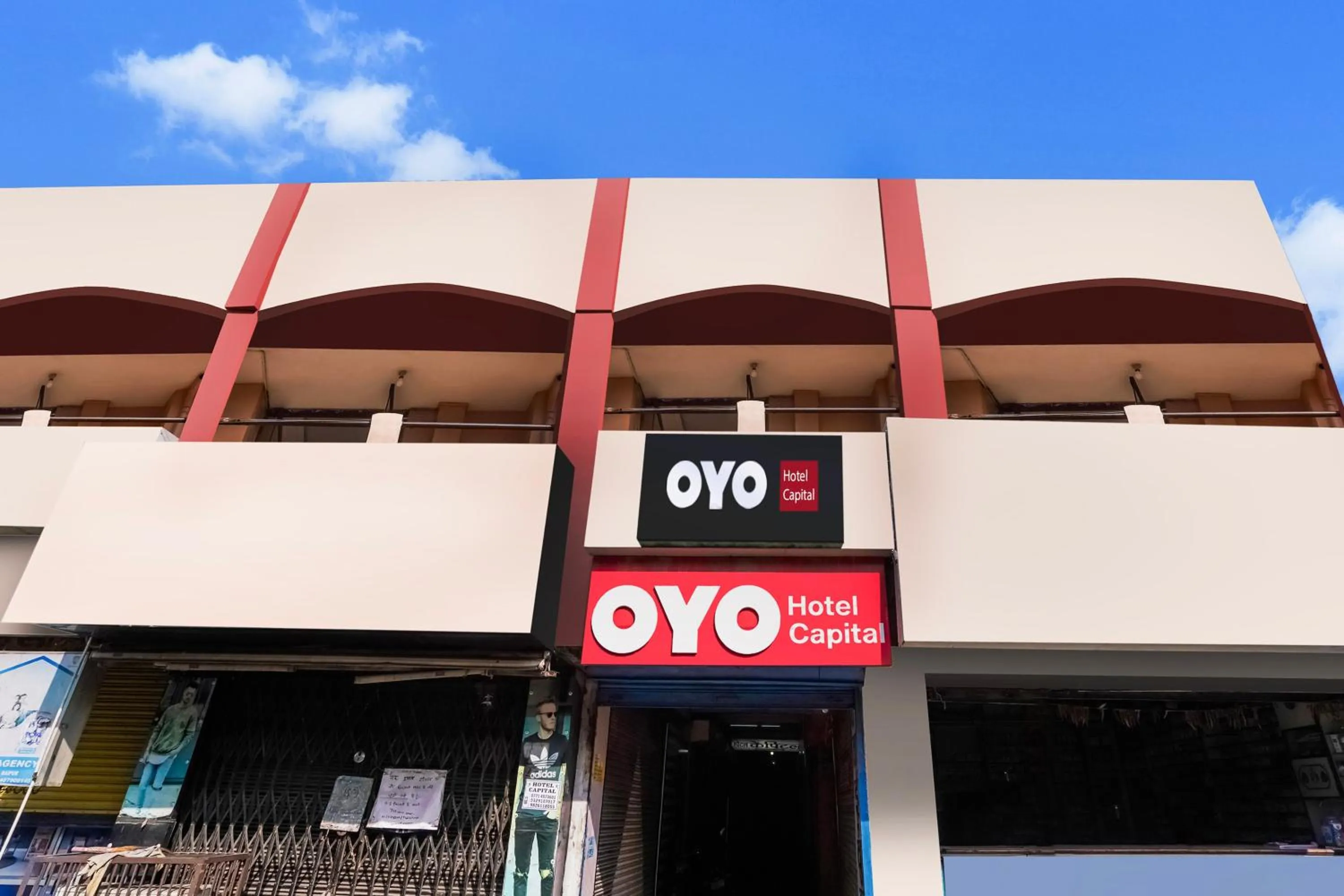 Facade/entrance in Hotel O Capital