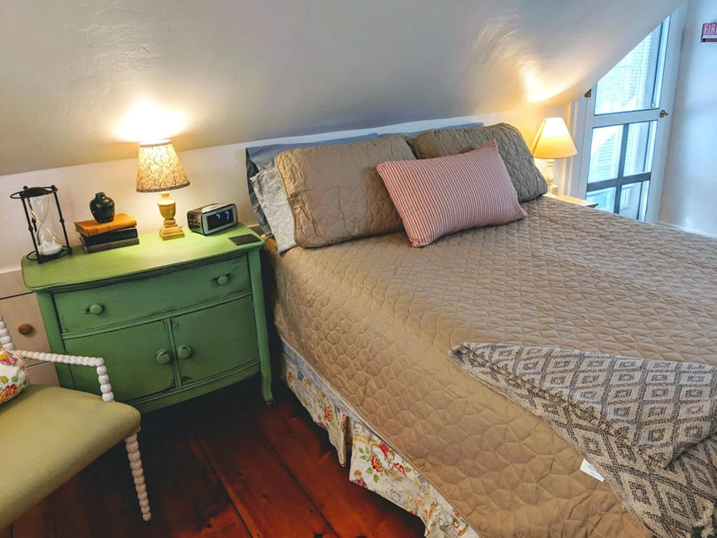 Decorative detail, Bed in Elms of Camden