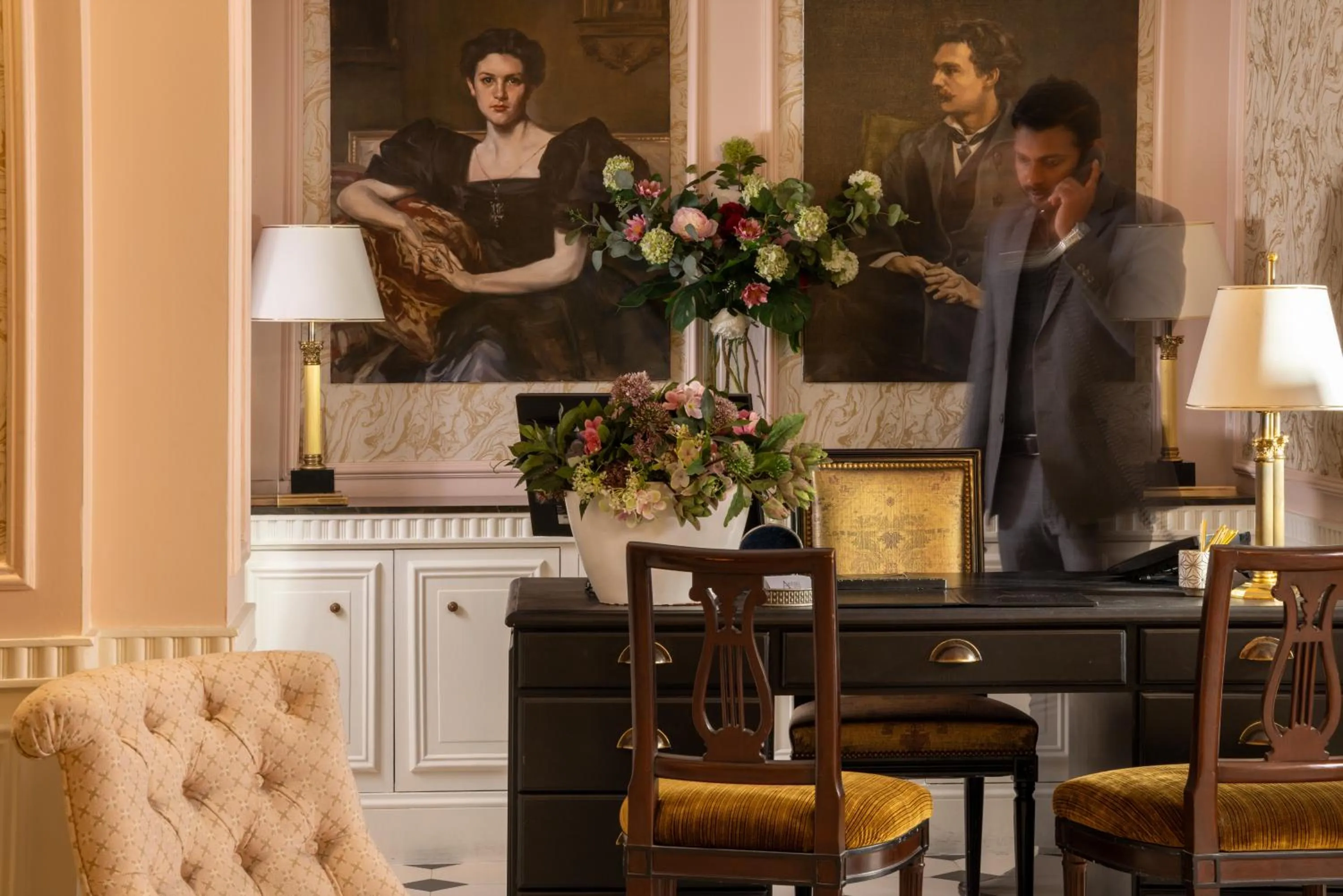 Lobby or reception in Arioso