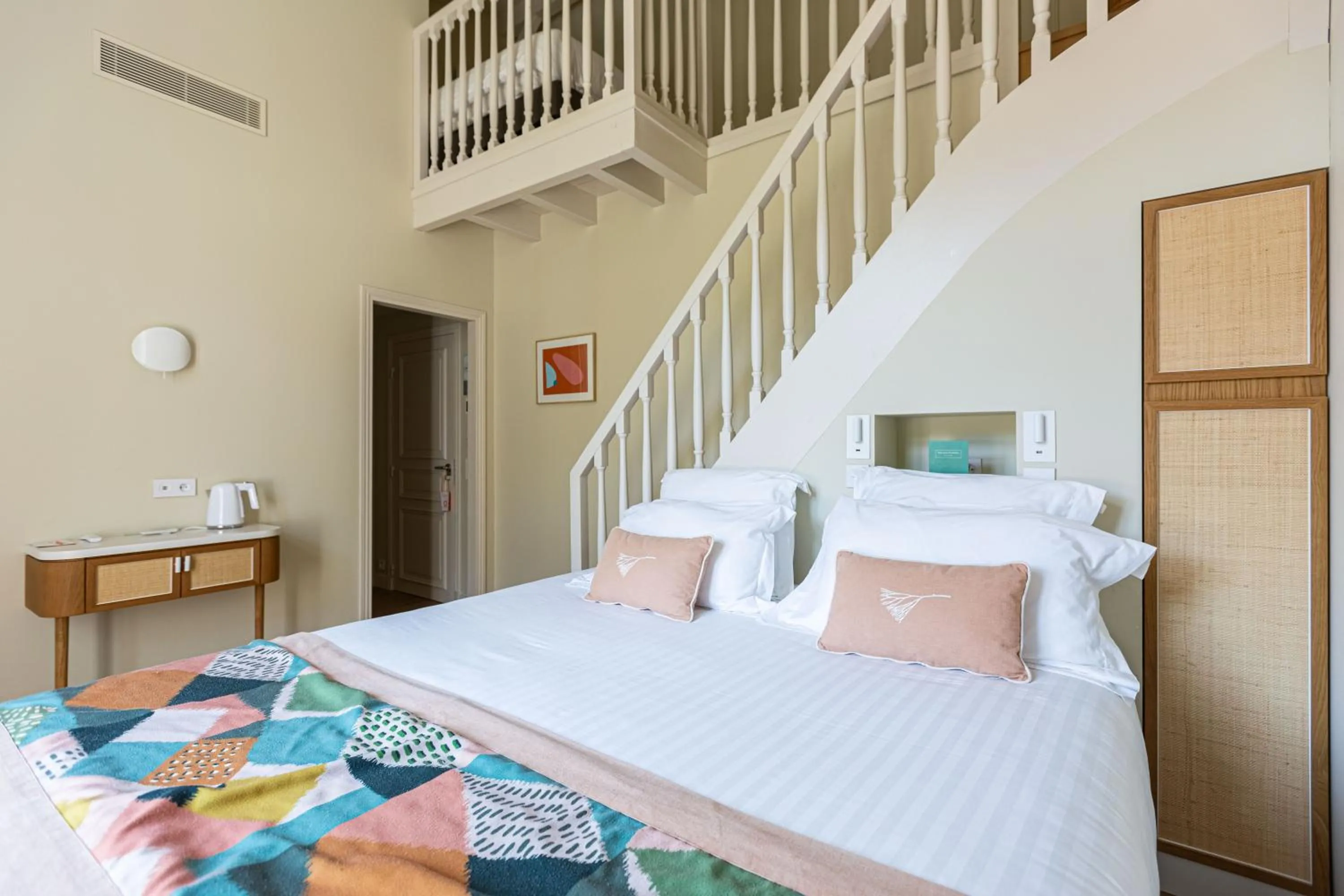 Bed in La Villa du Moulleau