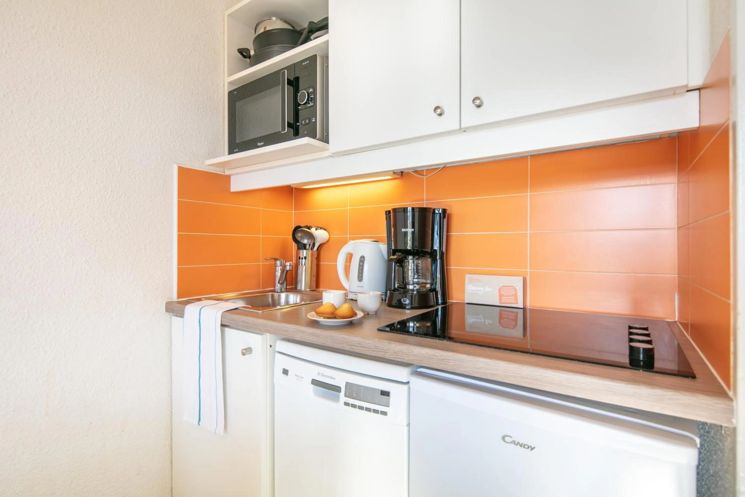 Coffee/tea facilities in Résidence Pierre & Vacances Les Bergers