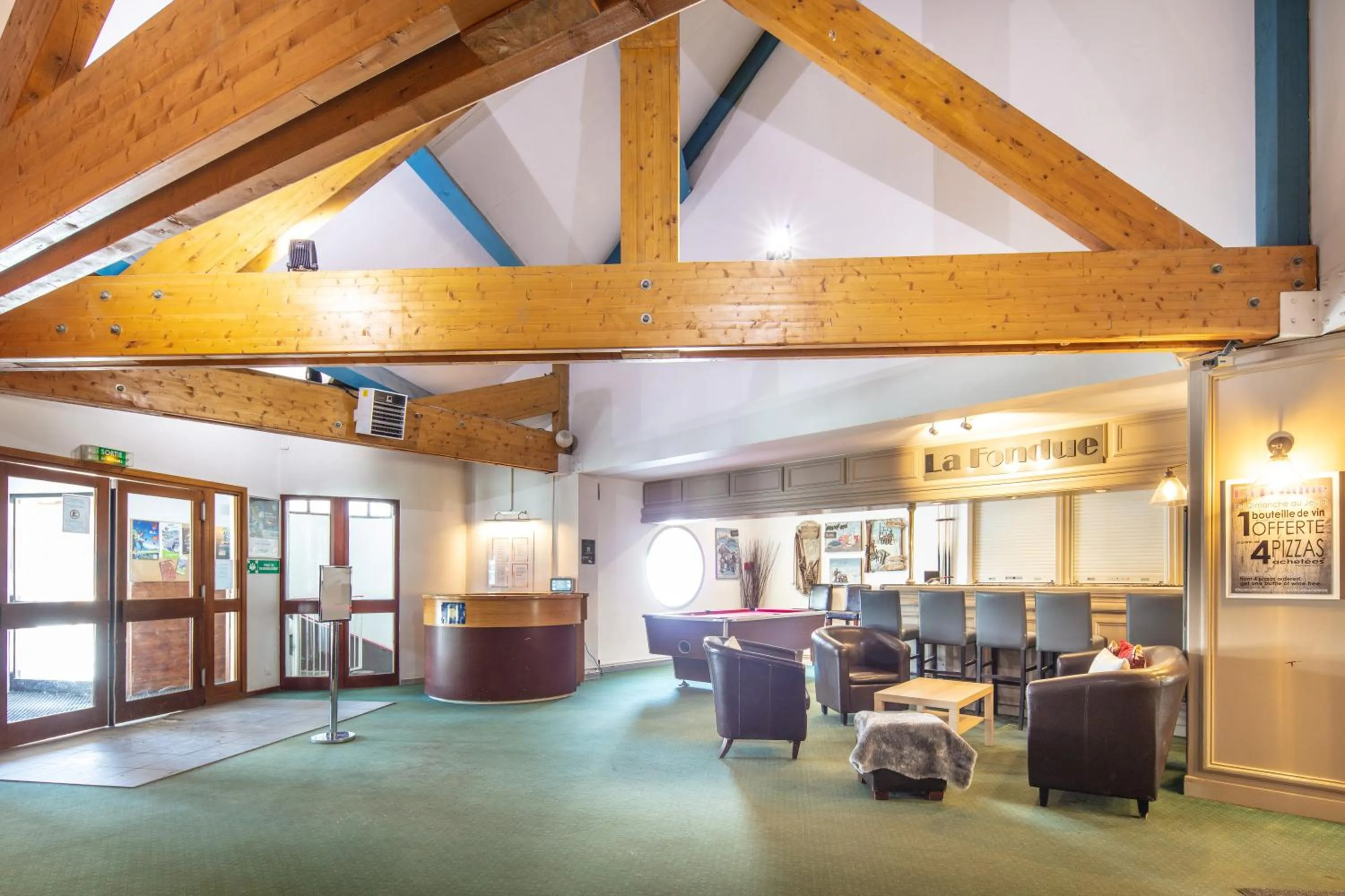 Lobby or reception in Résidence Pierre & Vacances Les Bergers